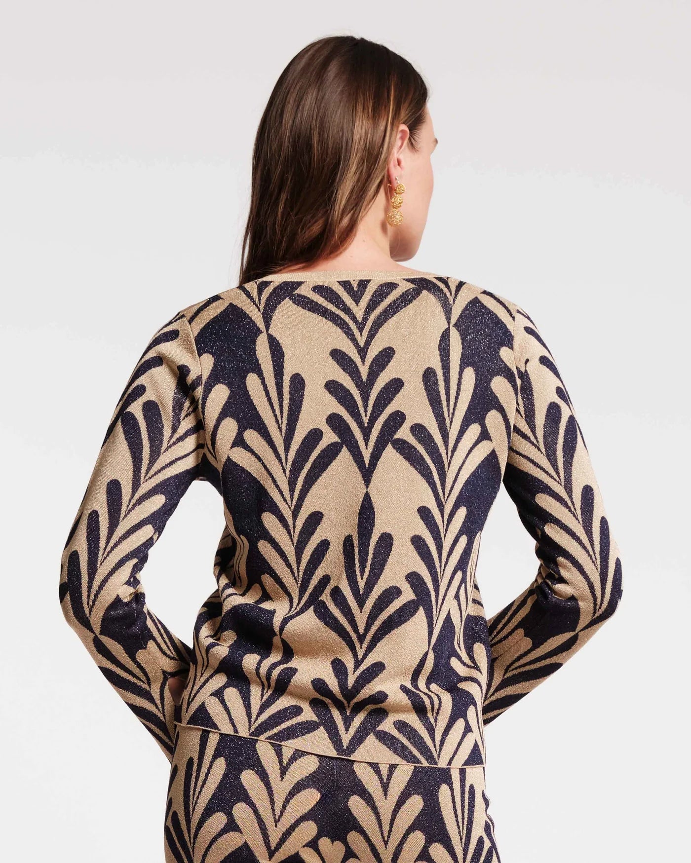 Frances Valentine Dakota Top - Royal Palm