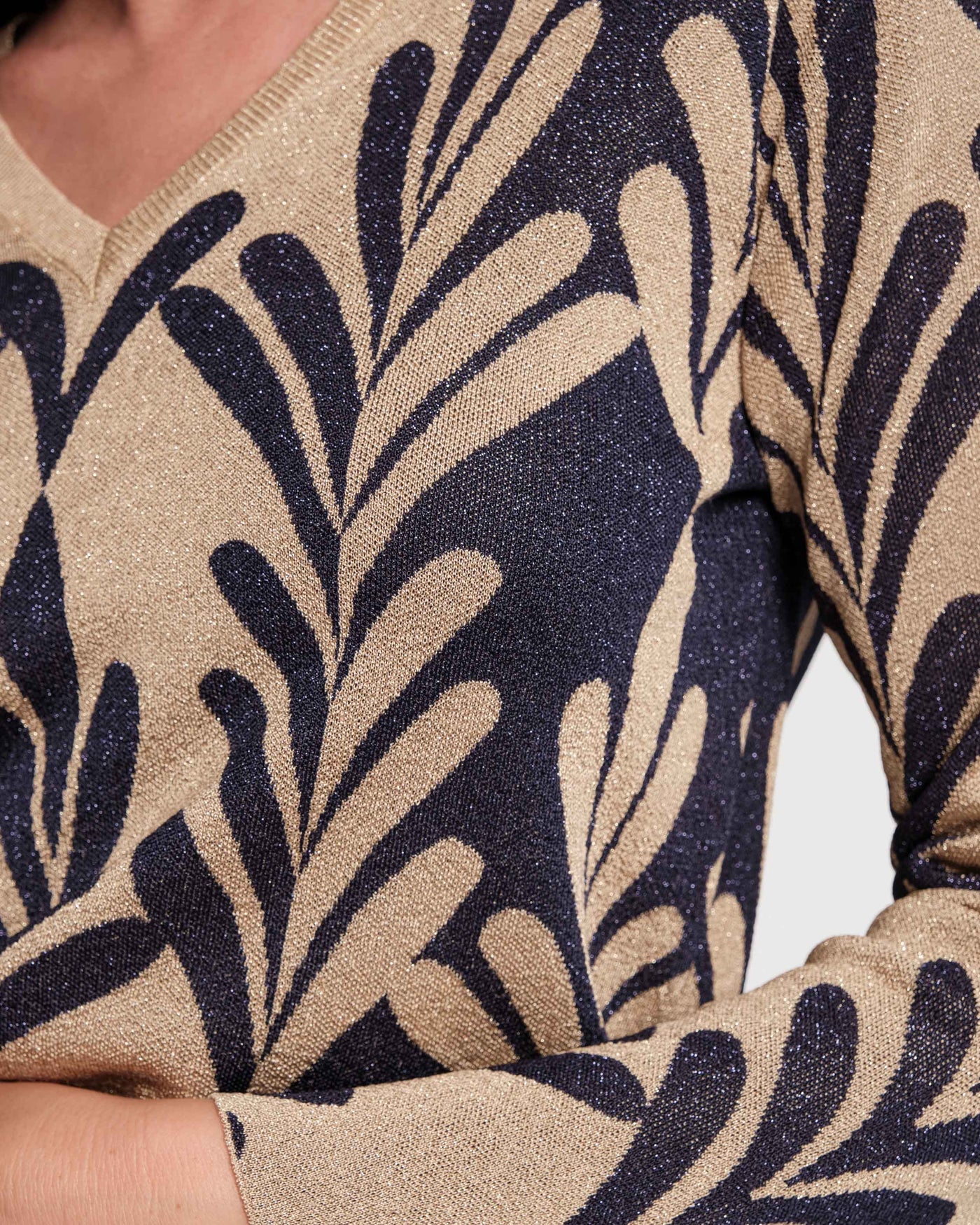 Frances Valentine Dakota Top - Royal Palm