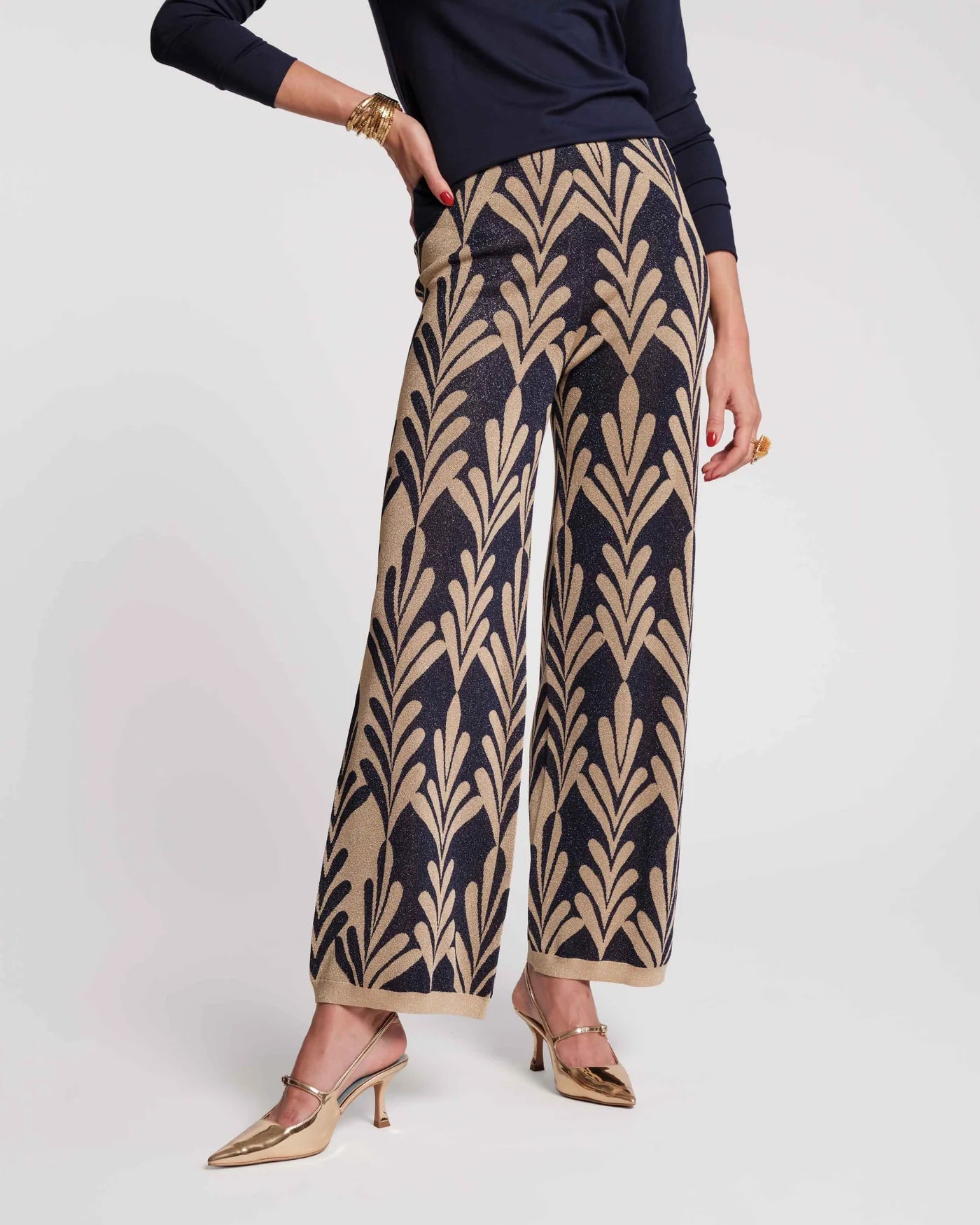Frances Valentine Dakota Pant - Royal Palm