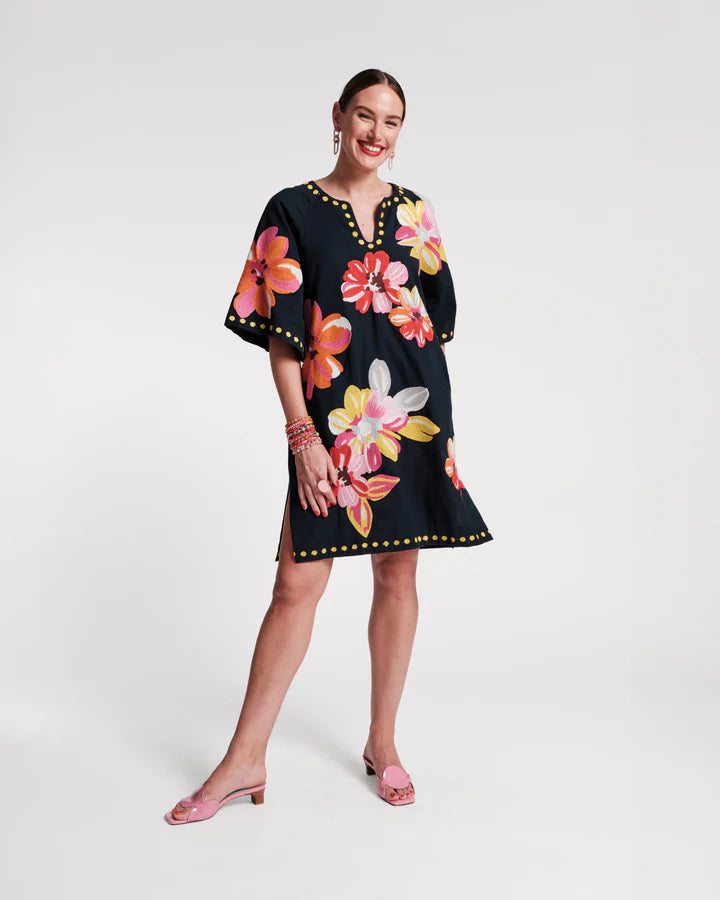 Frances Valentine Charming Caftan Mini - Sun Floral