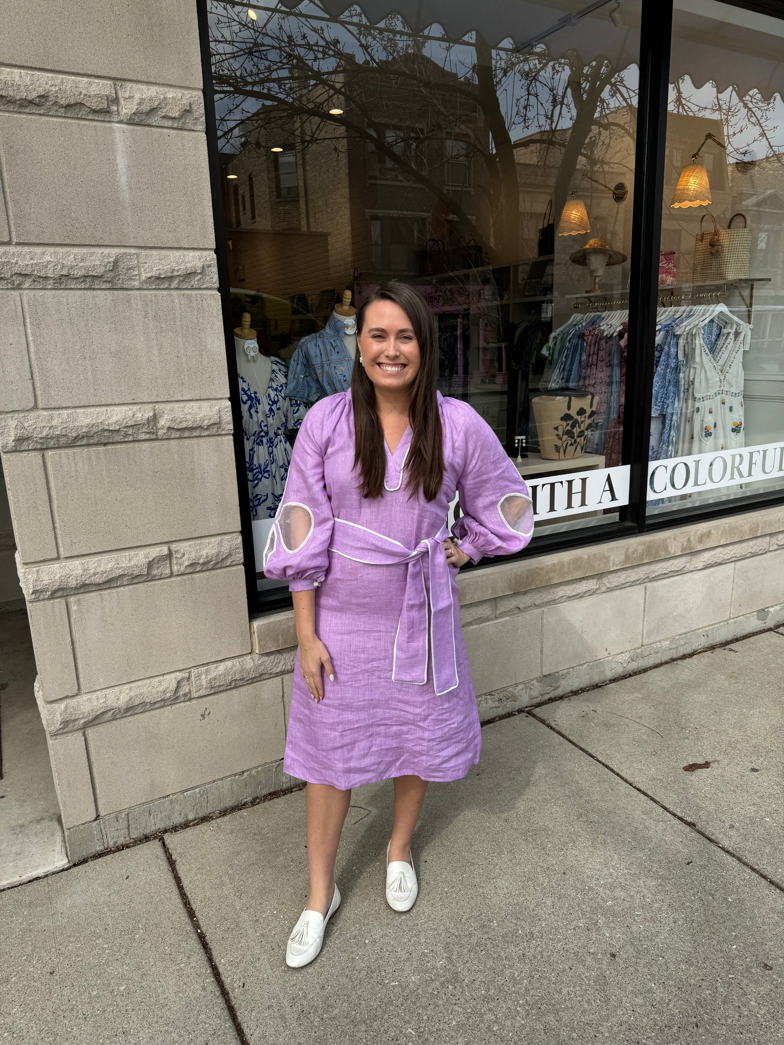 purple dress boho Florence Maxi Dress in Orchid Purple Paisley