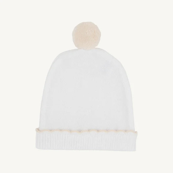 The Beaufort Bonnet Company I'm Here Hat - Worth Avenue White w/ Palmetto Pearl