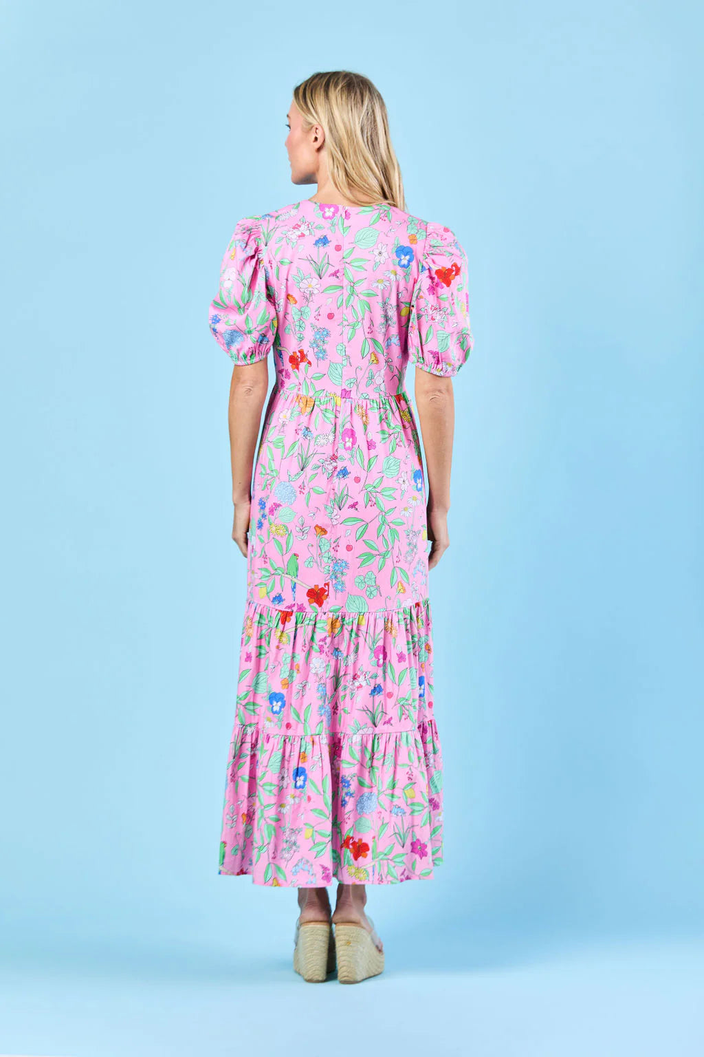 Sheridan French Margot Dress - Pink Wildflower