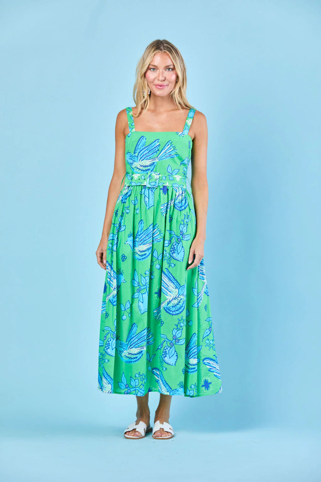 Sheridan French San Miguel Dress - Maritime Songbird