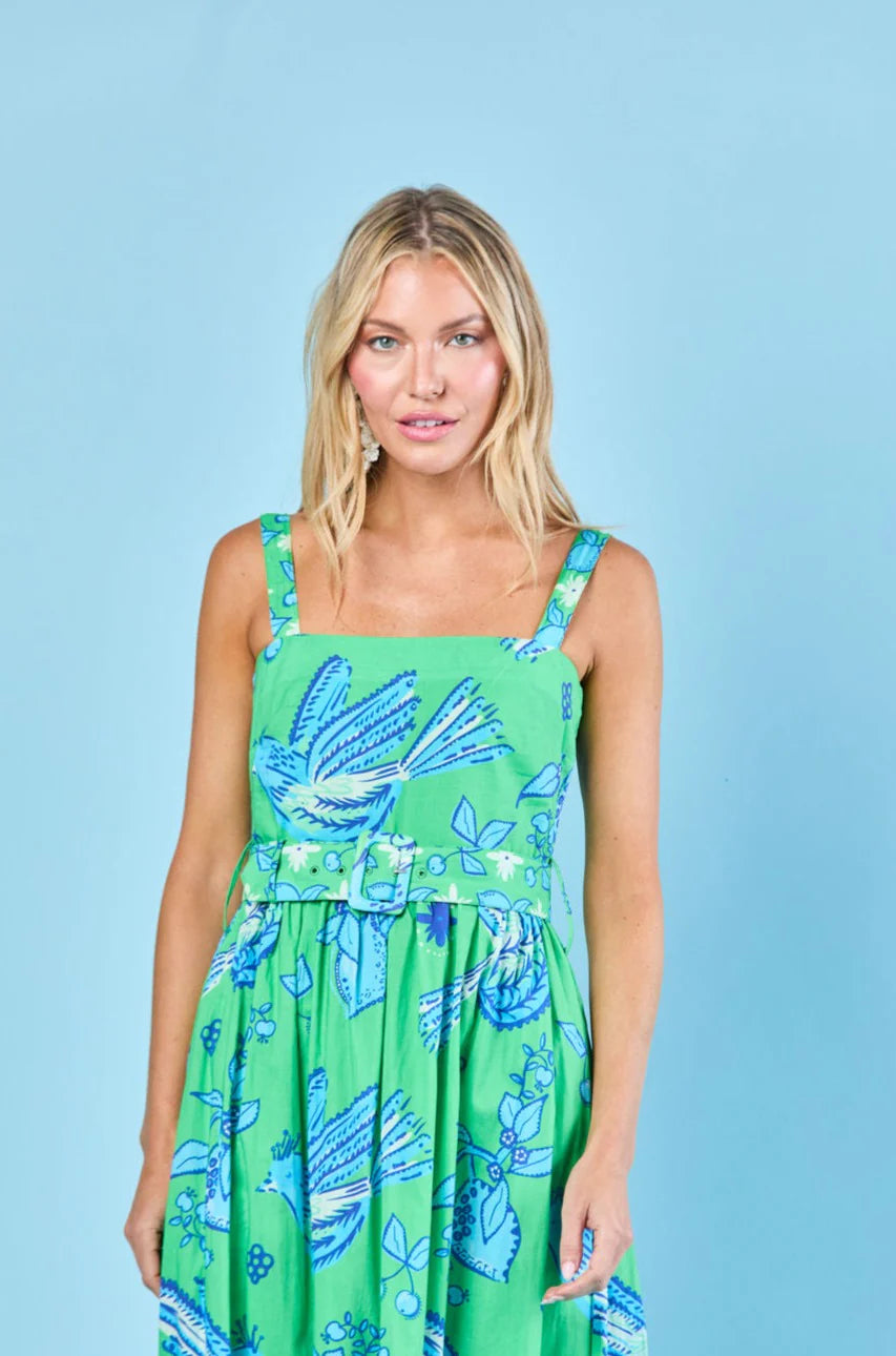 Sheridan French San Miguel Dress - Maritime Songbird