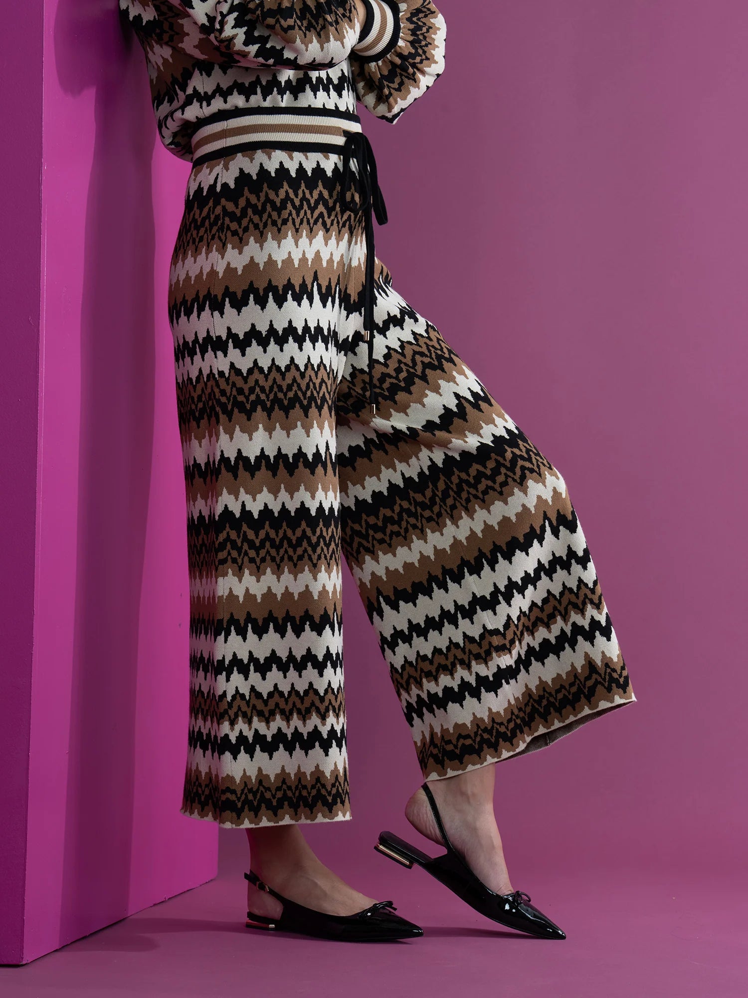 Emily McCarthy Teddy Crop Trouser - Mocha Mirage