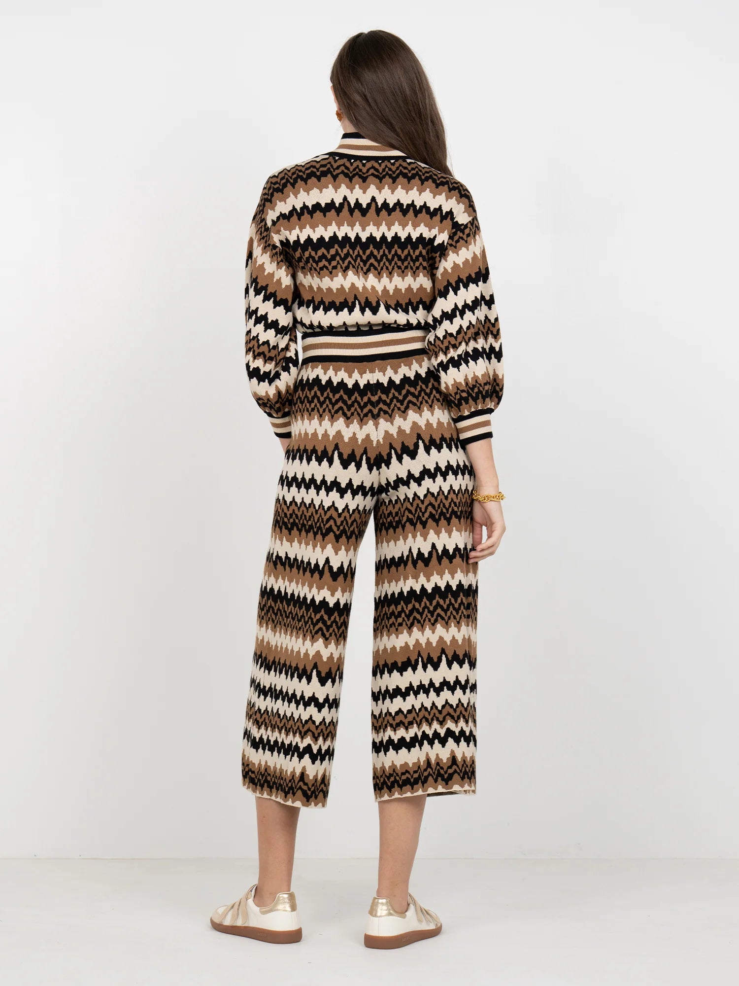 Emily McCarthy Teddy Crop Trouser - Mocha Mirage