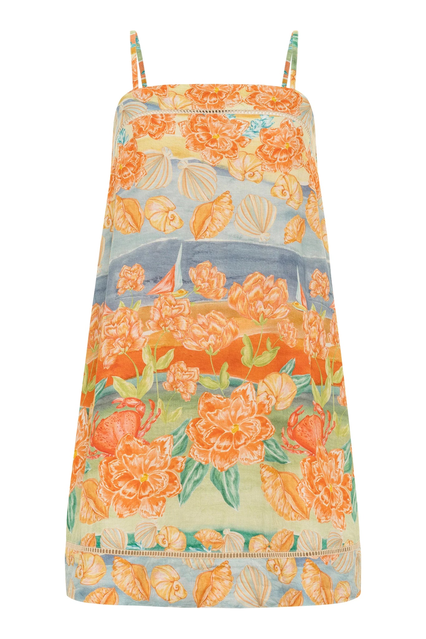 Anna Cate Leah Dress - Hawaiian