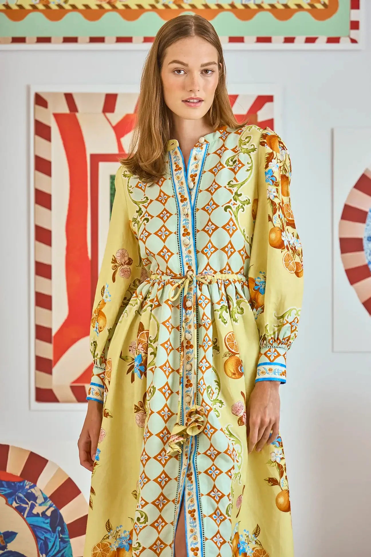 hunter bell garden party dress Chelsea Dress | Multi-Tiered Floral Dress