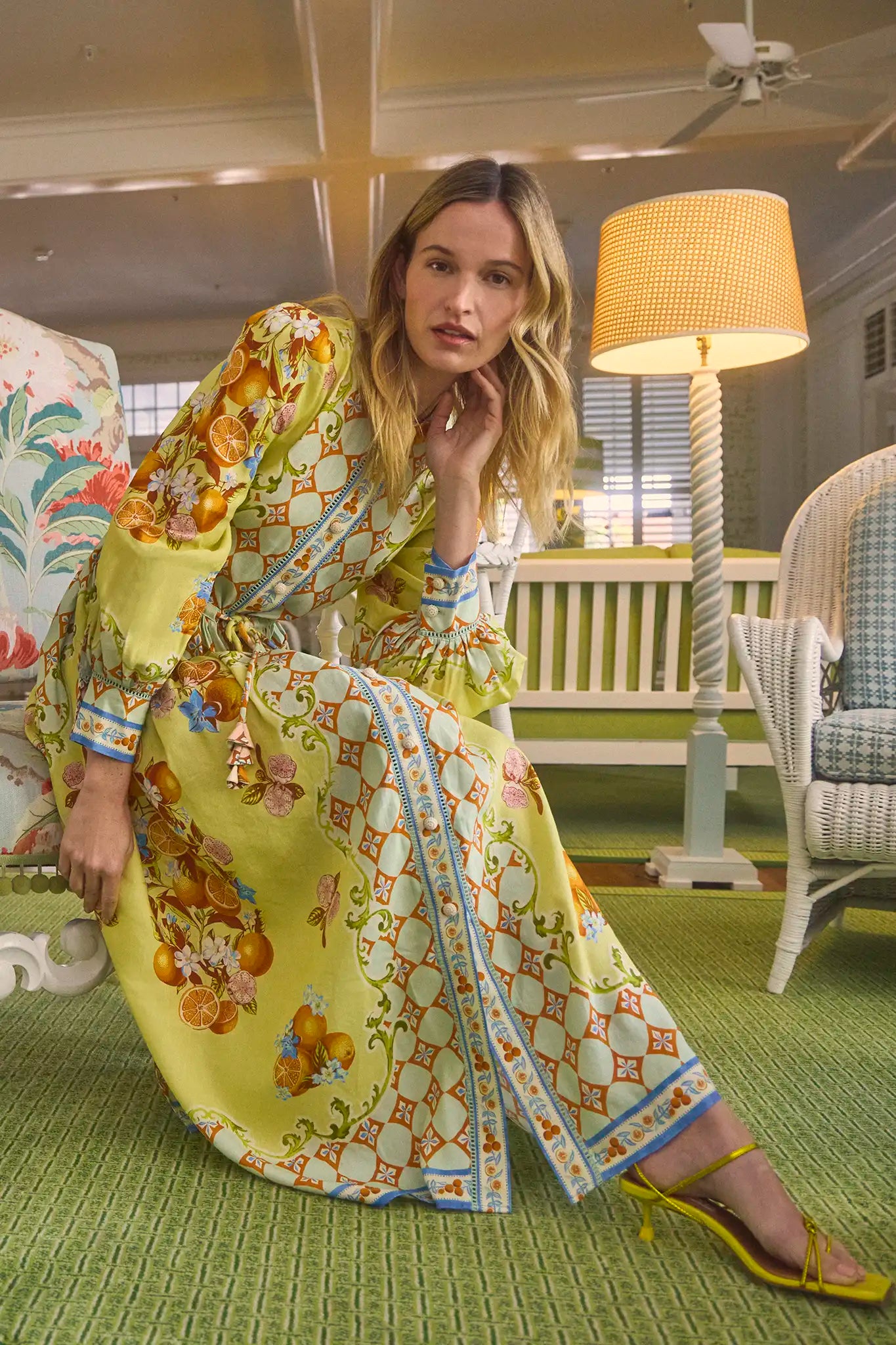 Hunter Bell Lillian Dress - Gasparilla Gardens Batik Chicago Hunter Bell Lillian Dress - Gasparilla Gardens Batik Chicago