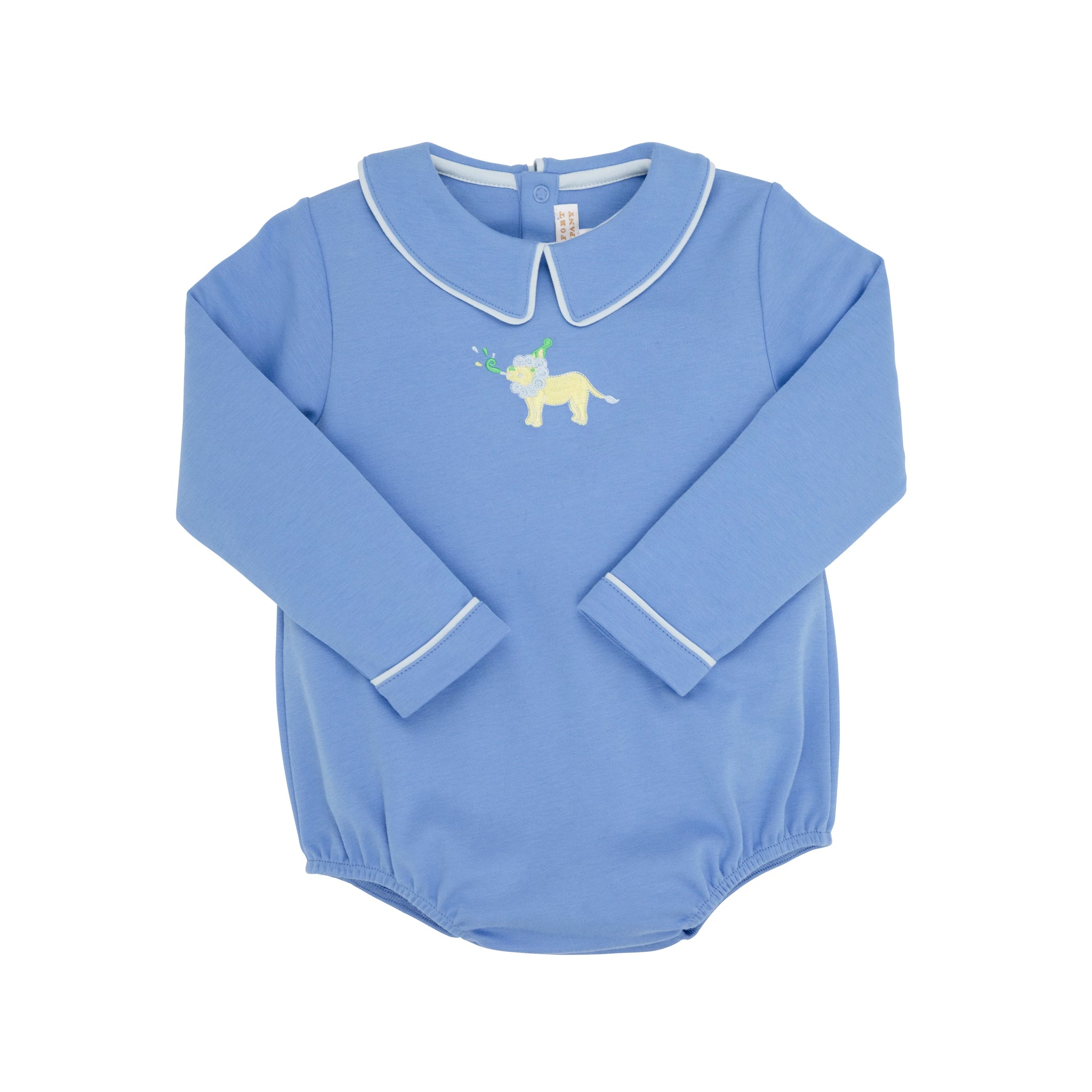 The Beaufort Bonnet Company - Biltmore Bubble - Blue & Party Animal Embroidery