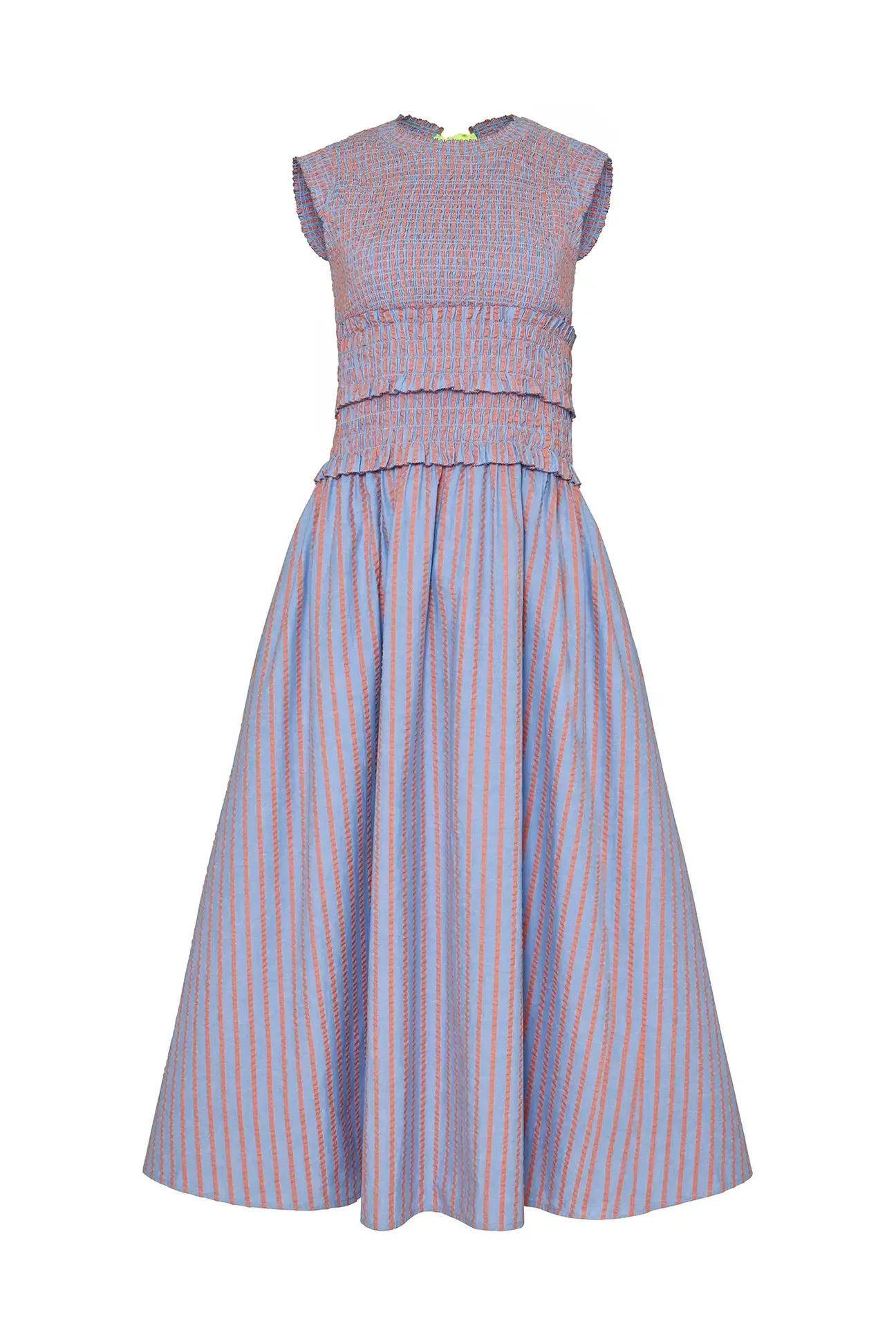 Hunter Bell Louise Dress - Beach Stripe