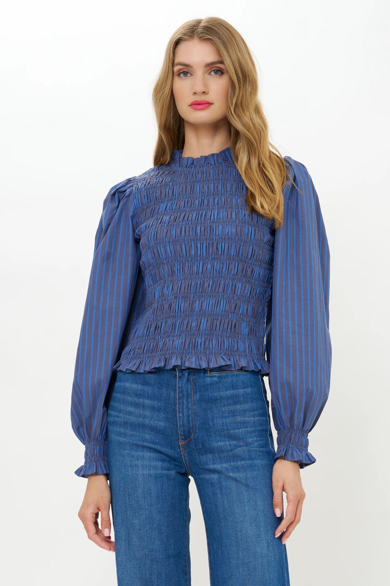 Oliphant Willow Top - Morgan Blue