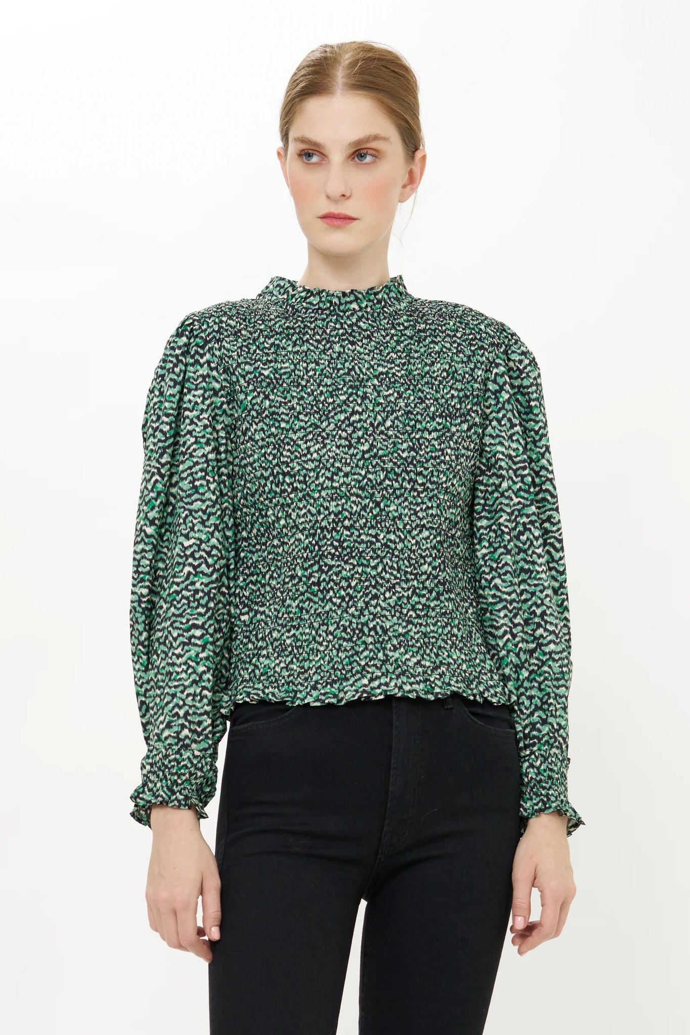 Oliphant Willow Top - Jag Green