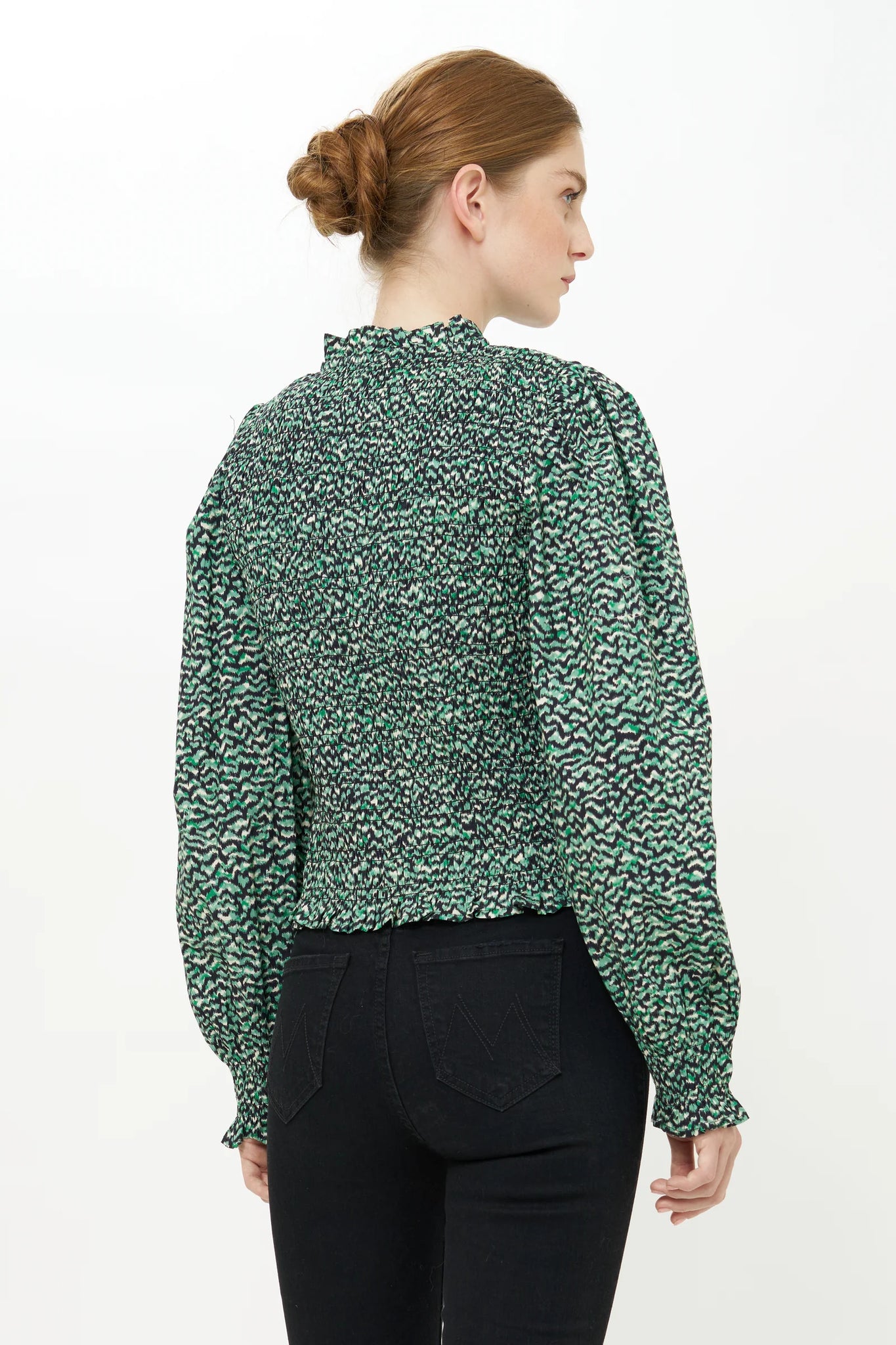 Oliphant Willow Top - Jag Green
