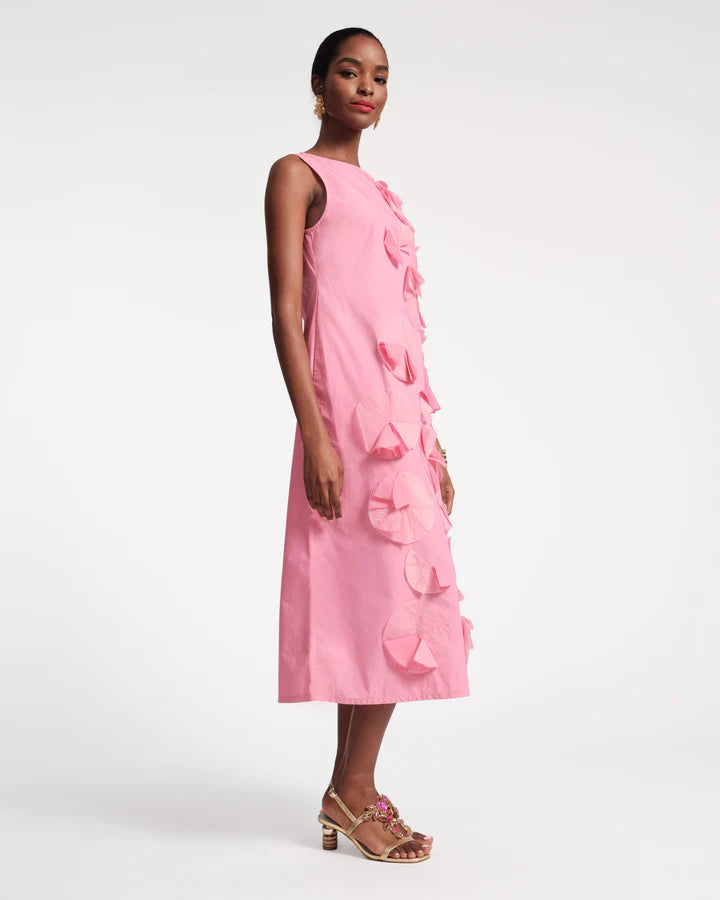 frances valentine pink dress Zennia Flower Dress
