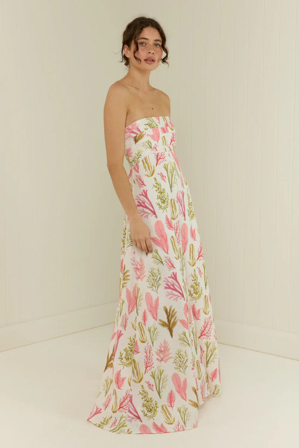 Palm. Noosa Primrose Dress - Sea Garden