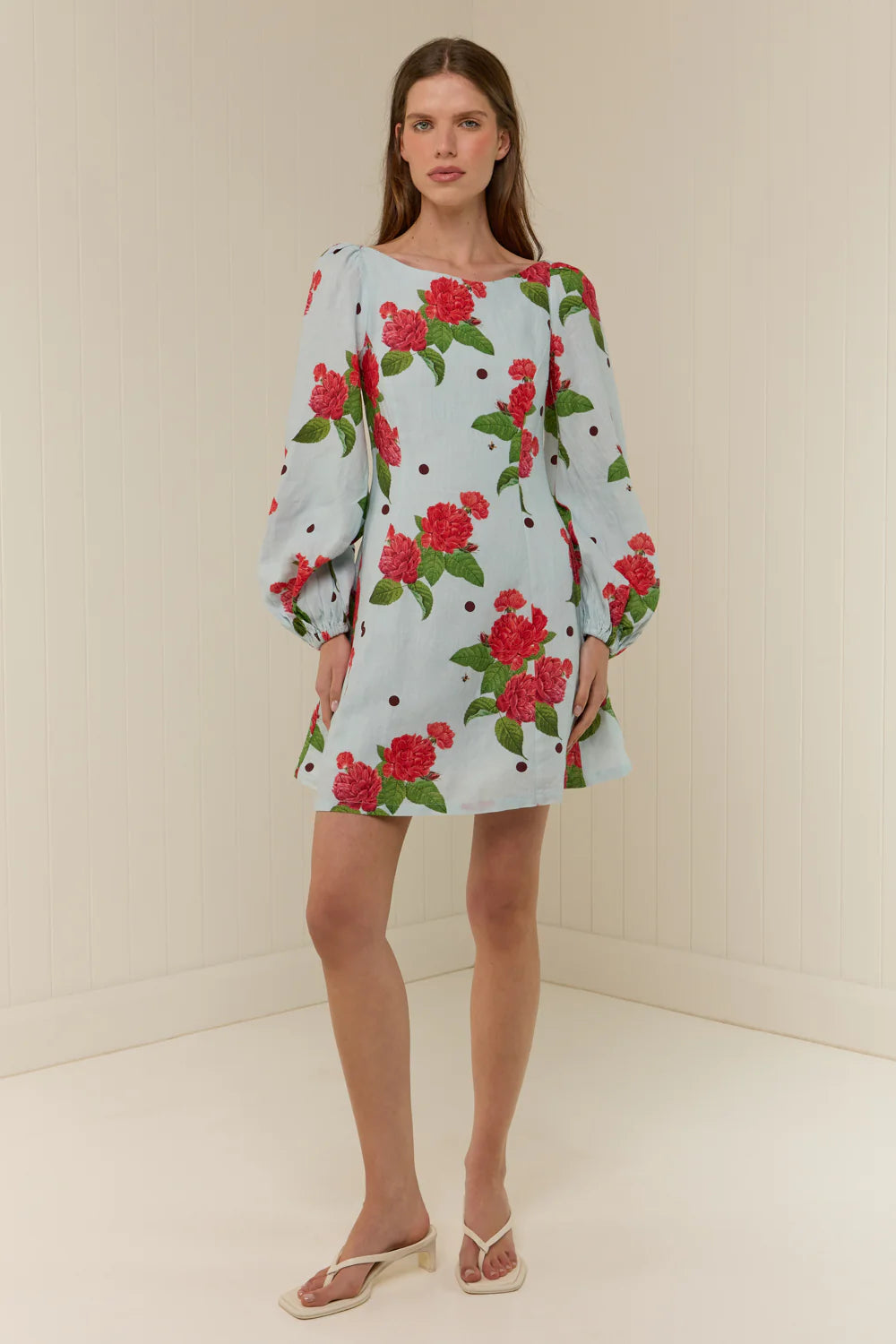 Palm Noosa Kendall Dress - Sky Garden