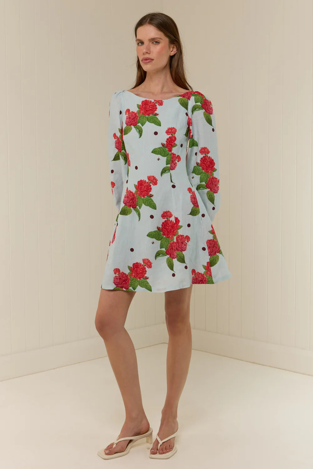Palm Noosa Kendall Dress - Sky Garden