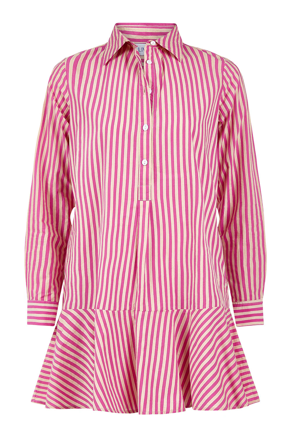 Livro Polly Dress - Raspberry Pinstripe