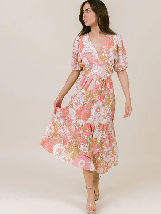 LaRoque Joanna Dress - Palm Beach Floral