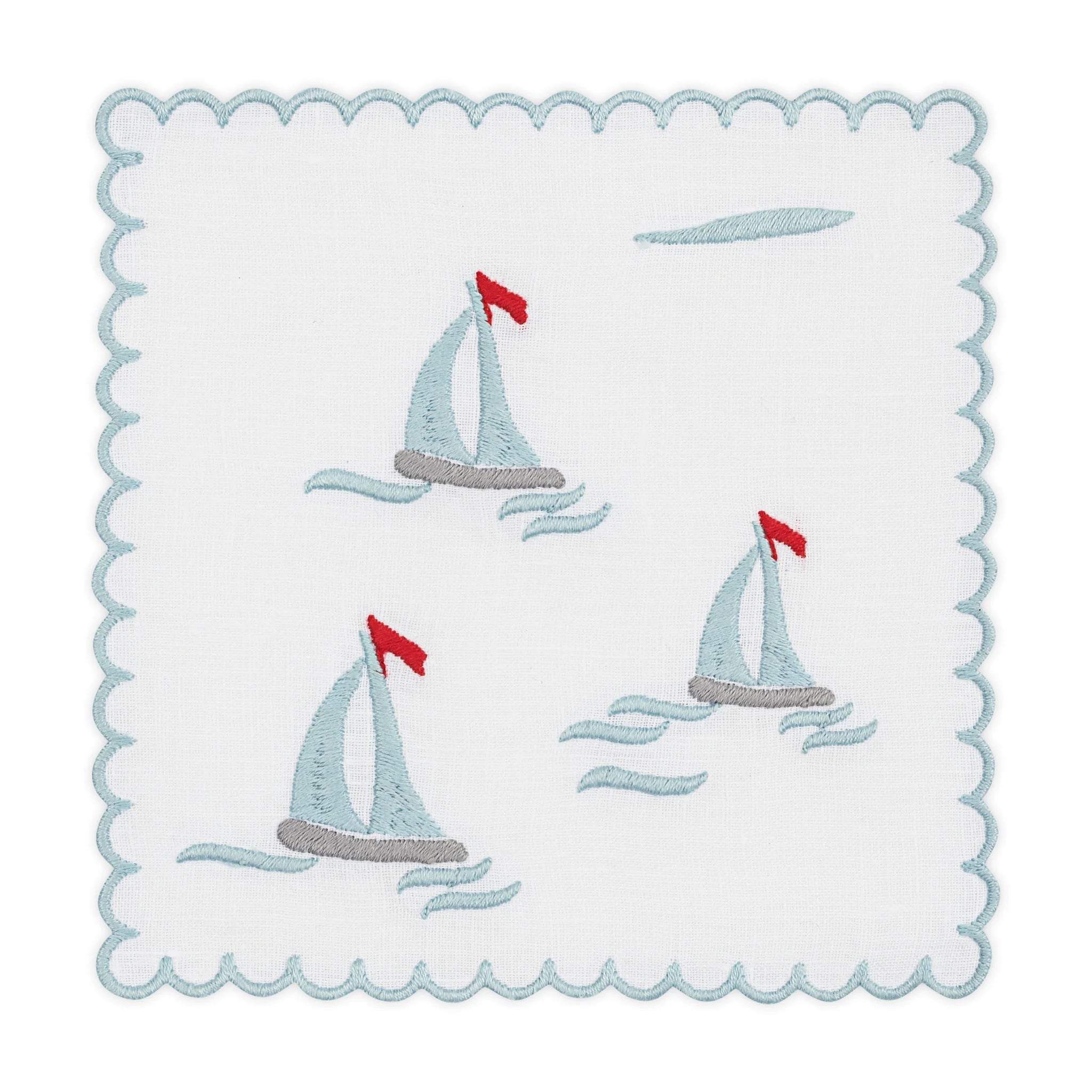 Haute Home Linens Regatta Coasters