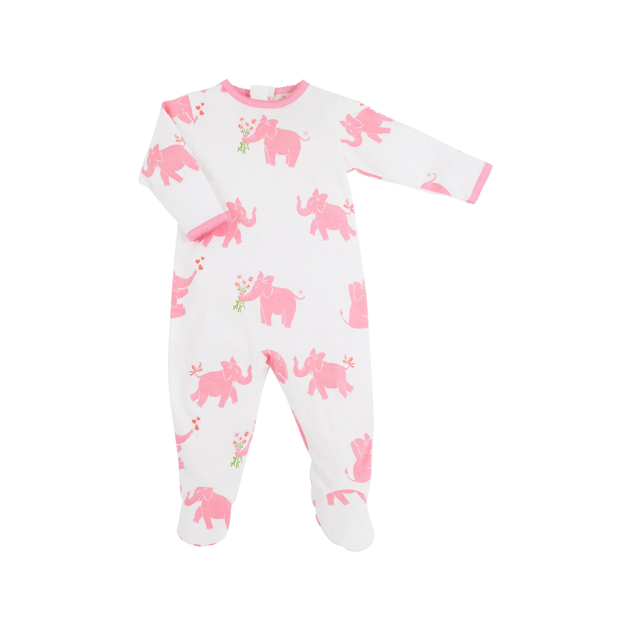 The Beaufort Bonnet Company Rock Me Romper - Precious Peanut Pink