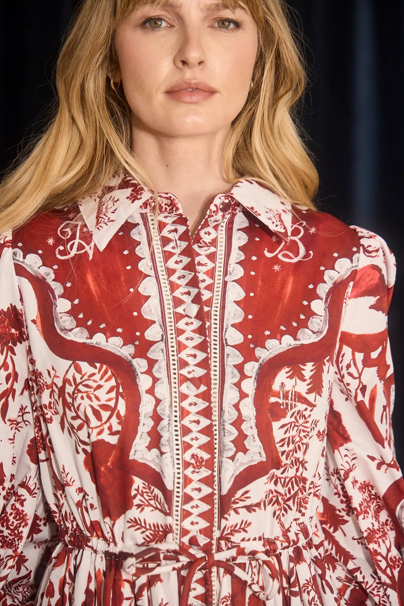 Hunter Bell Rosie Dress - Central Park Toile