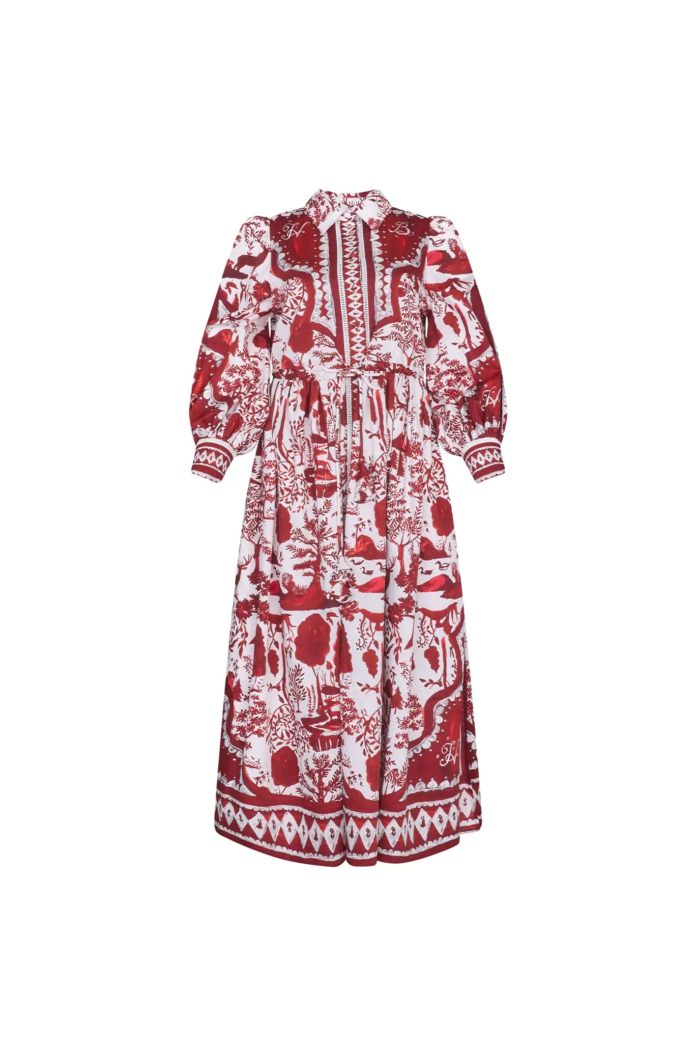 Hunter Bell Rosie Dress - Central Park Toile