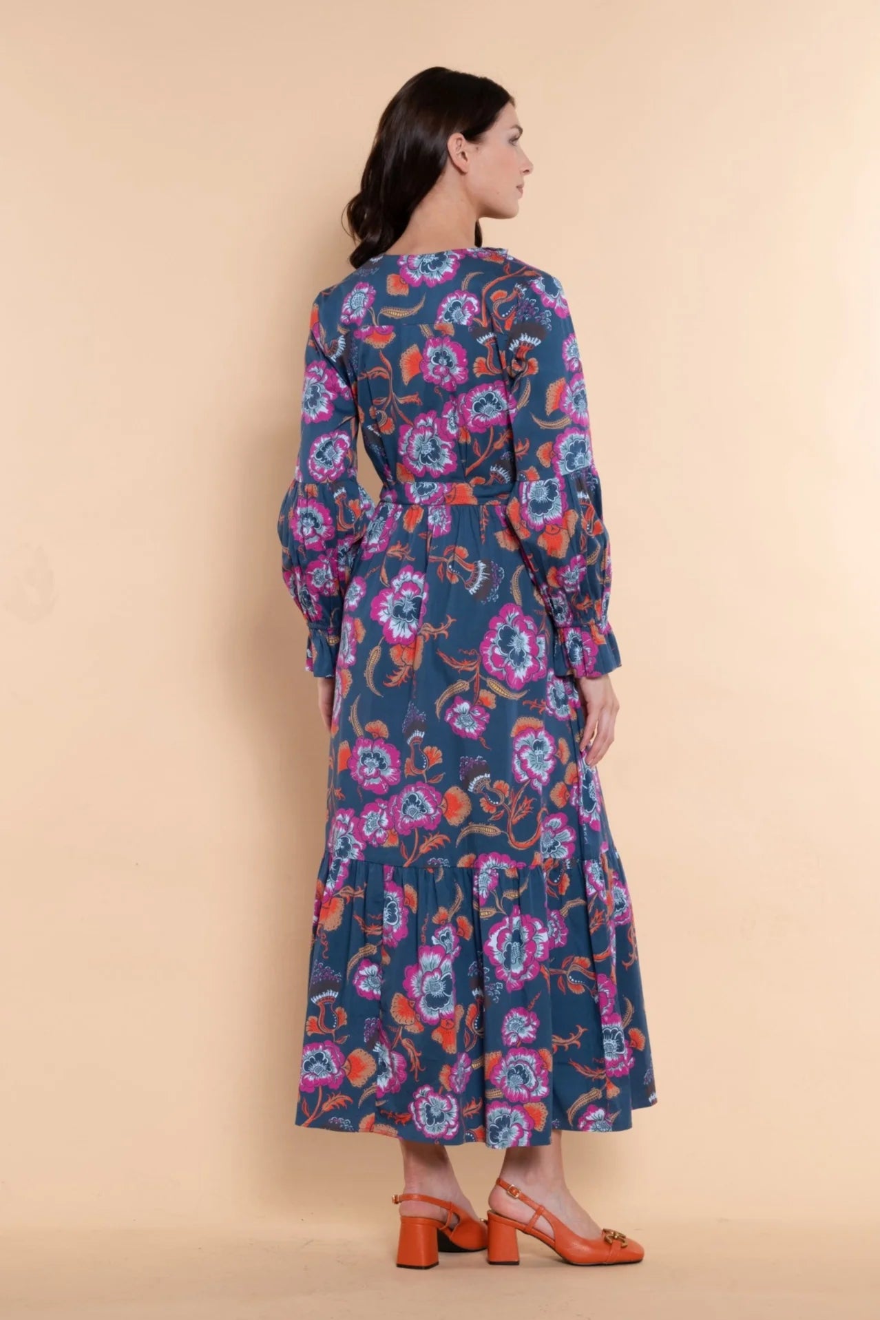 Sheridan French Britt Dress - Twilight Flora
