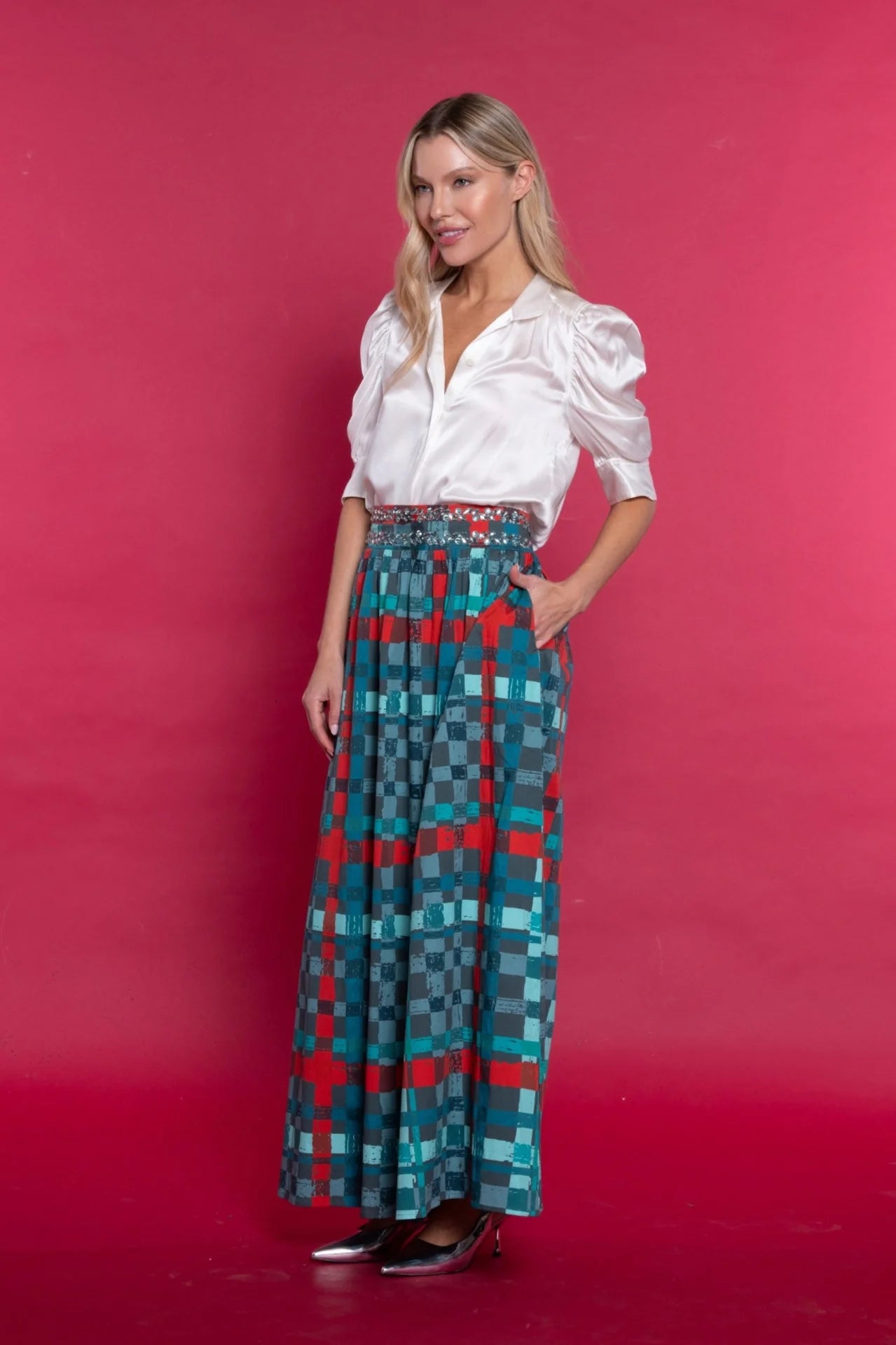 Sheridan French Wesley Skirt - Holly Tartan