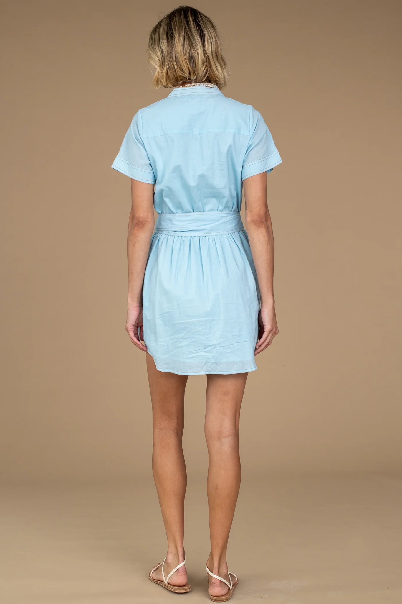 Olivia James Austin Mini Dress - Azzuro