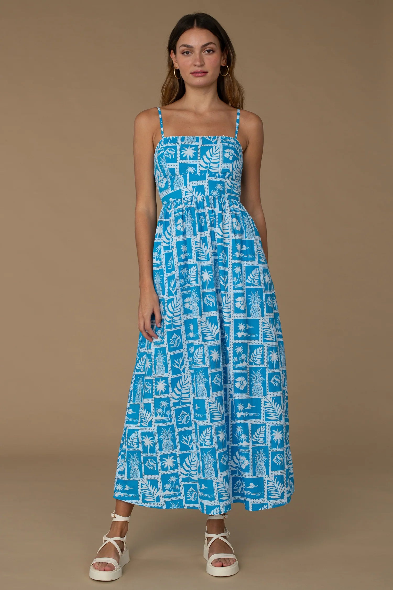 Elizabeth James the Label Abigail Dress - Postcard – Batik Chicago Elizabeth James the Label Abigail Dress - Postcard – Batik Chicago