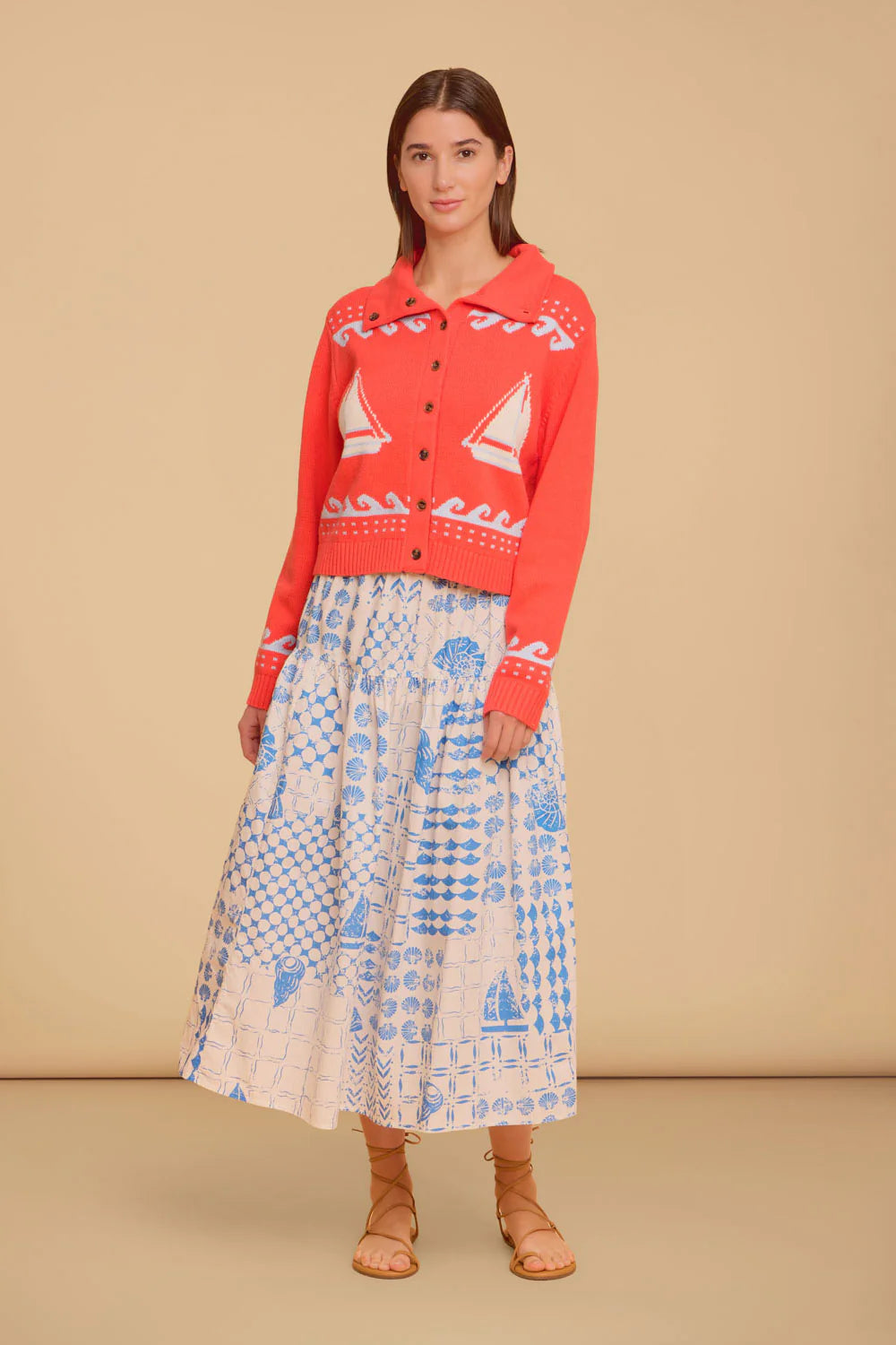 Olivia by Livro Sailor Cardigan - Summer Knit – Batik Chicago