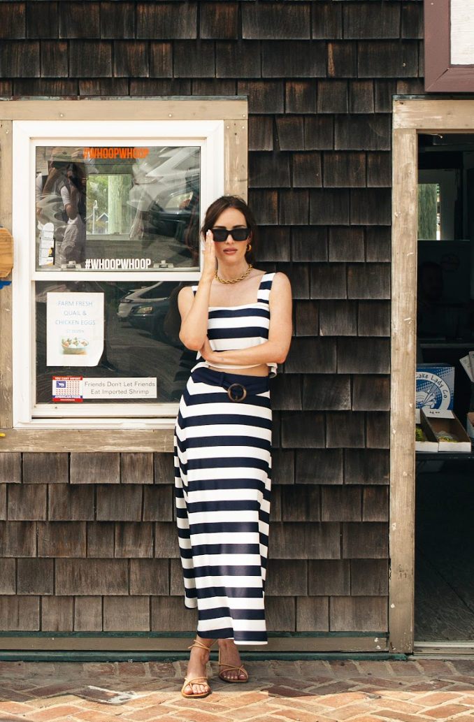 Smith & Quinn Bennett Skirt - Yachtmen Stripe