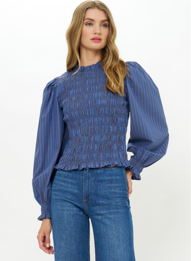 Oliphant Willow Top - Morgan Blue