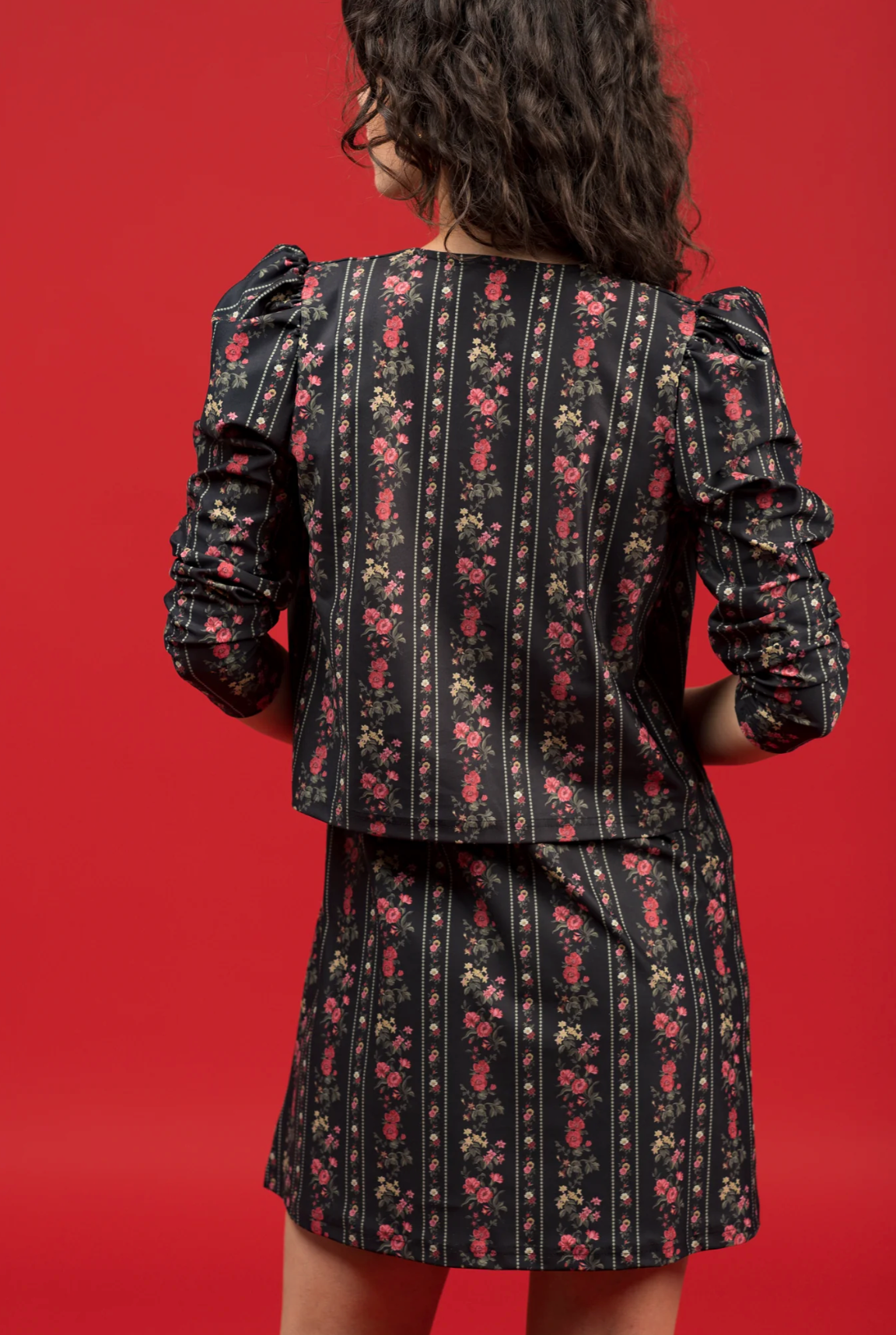 Smith & Quinn The Jackie Top - Onyx Garden