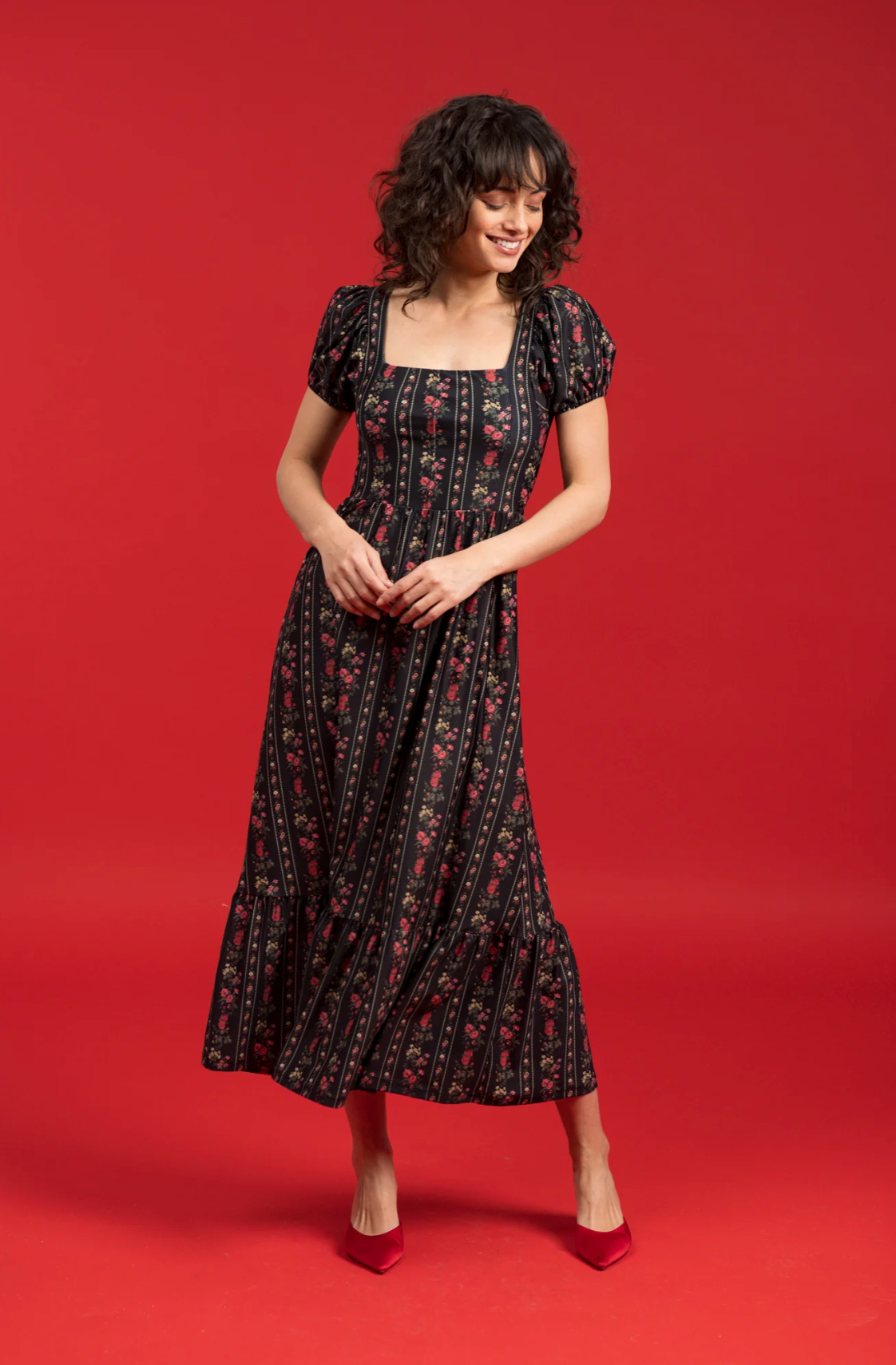 Smith & Quinn Cornelia Dress - Onyx Garden