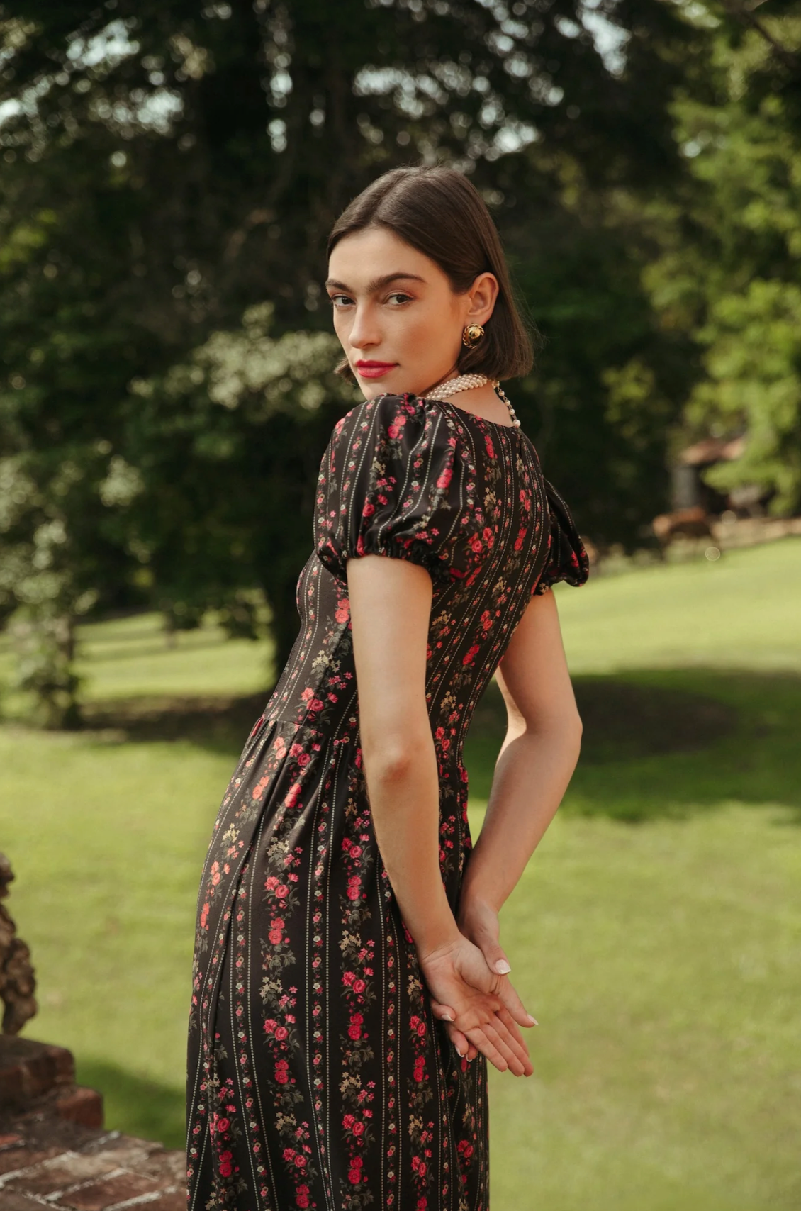 Smith & Quinn Cornelia Dress - Onyx Garden