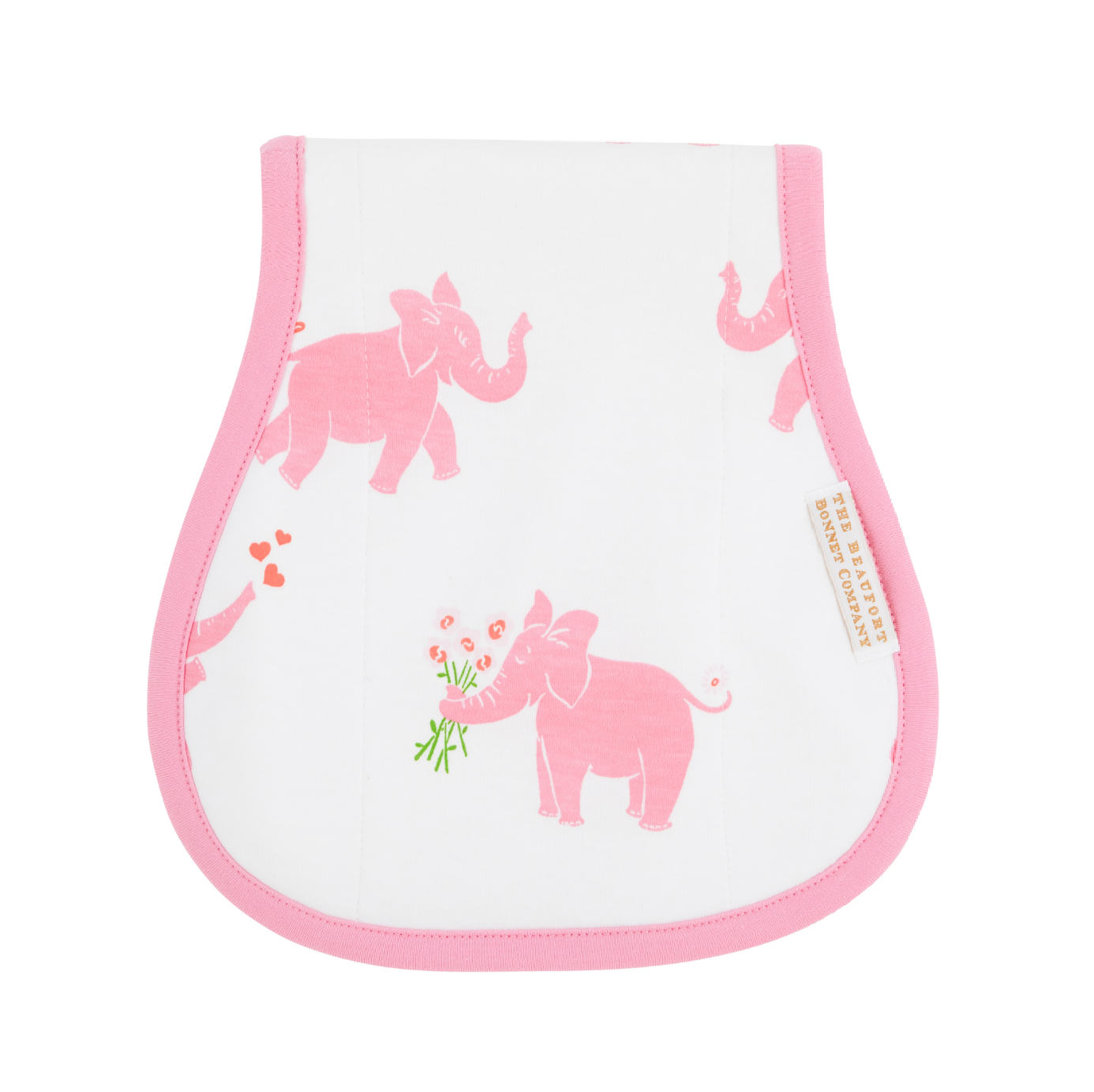 The Beaufort Bonnet Company Oopsie Daisy Burp Cloth - Precious Peanut