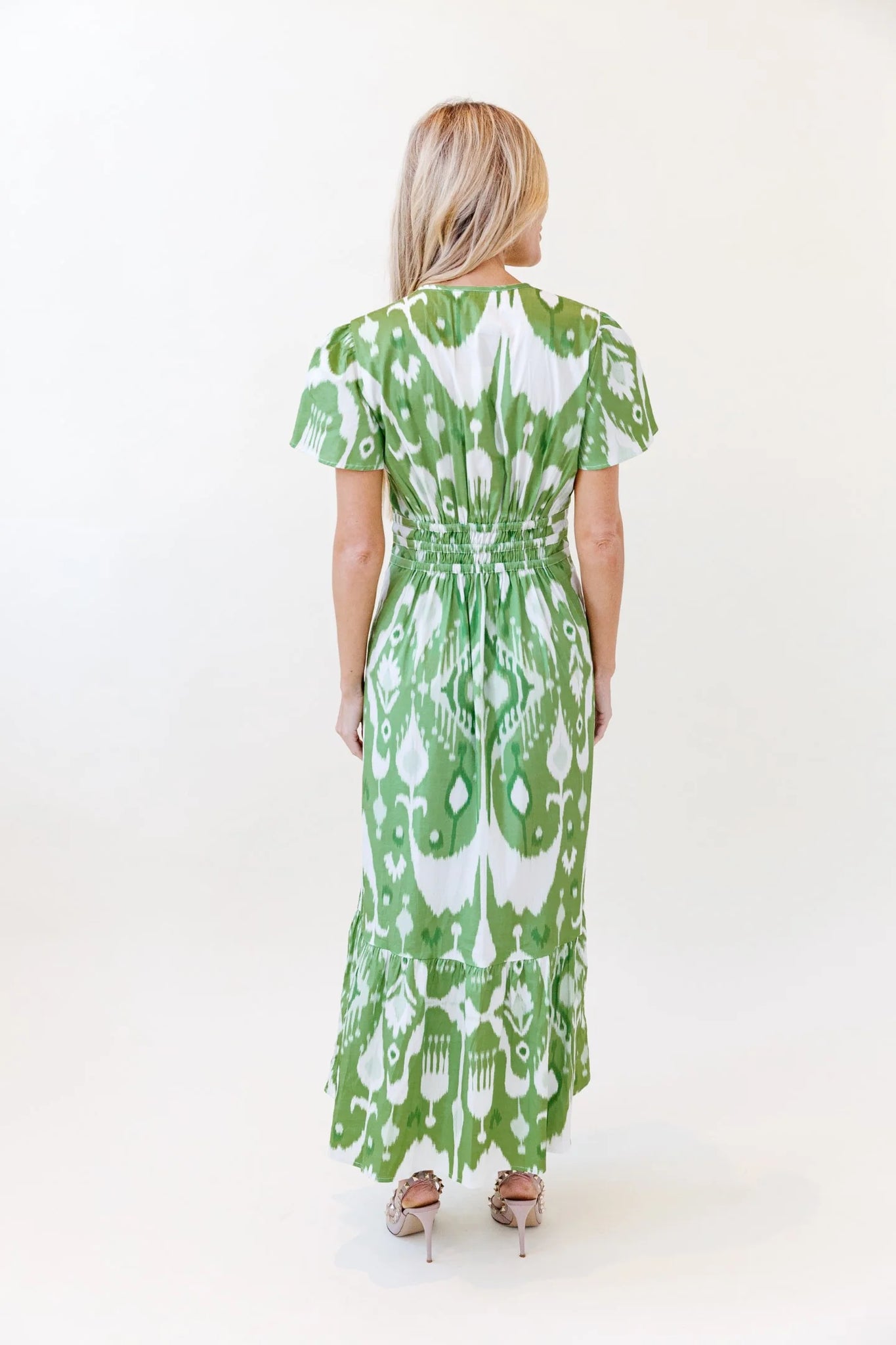 Sheridan French Eloise Dress - Apple Ikat