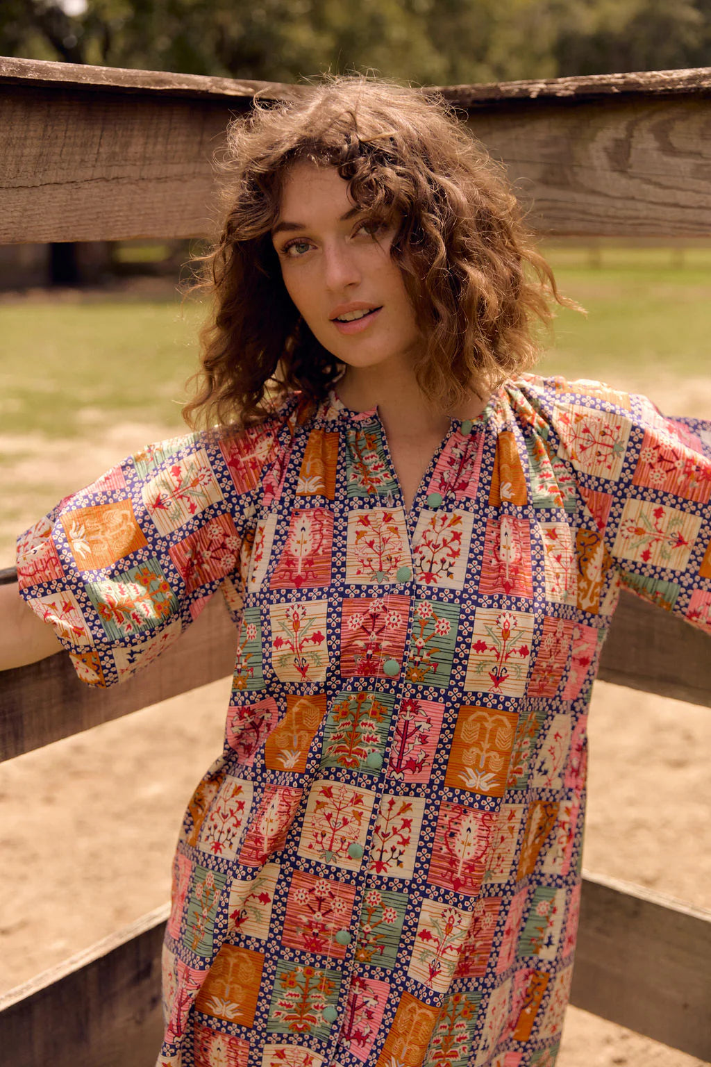 Olivia By Livro Frannie Dress - Harvest Grid – Batik Chicago Olivia By Livro Frannie Dress - Harvest Grid – Batik Chicago