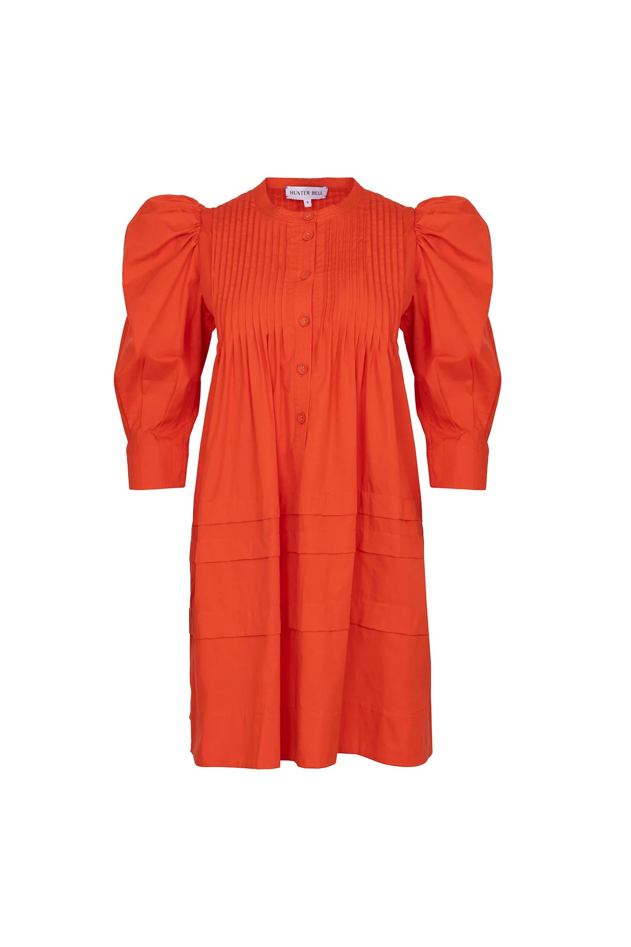 Hunter Bell Sidney Dress - Red Orange