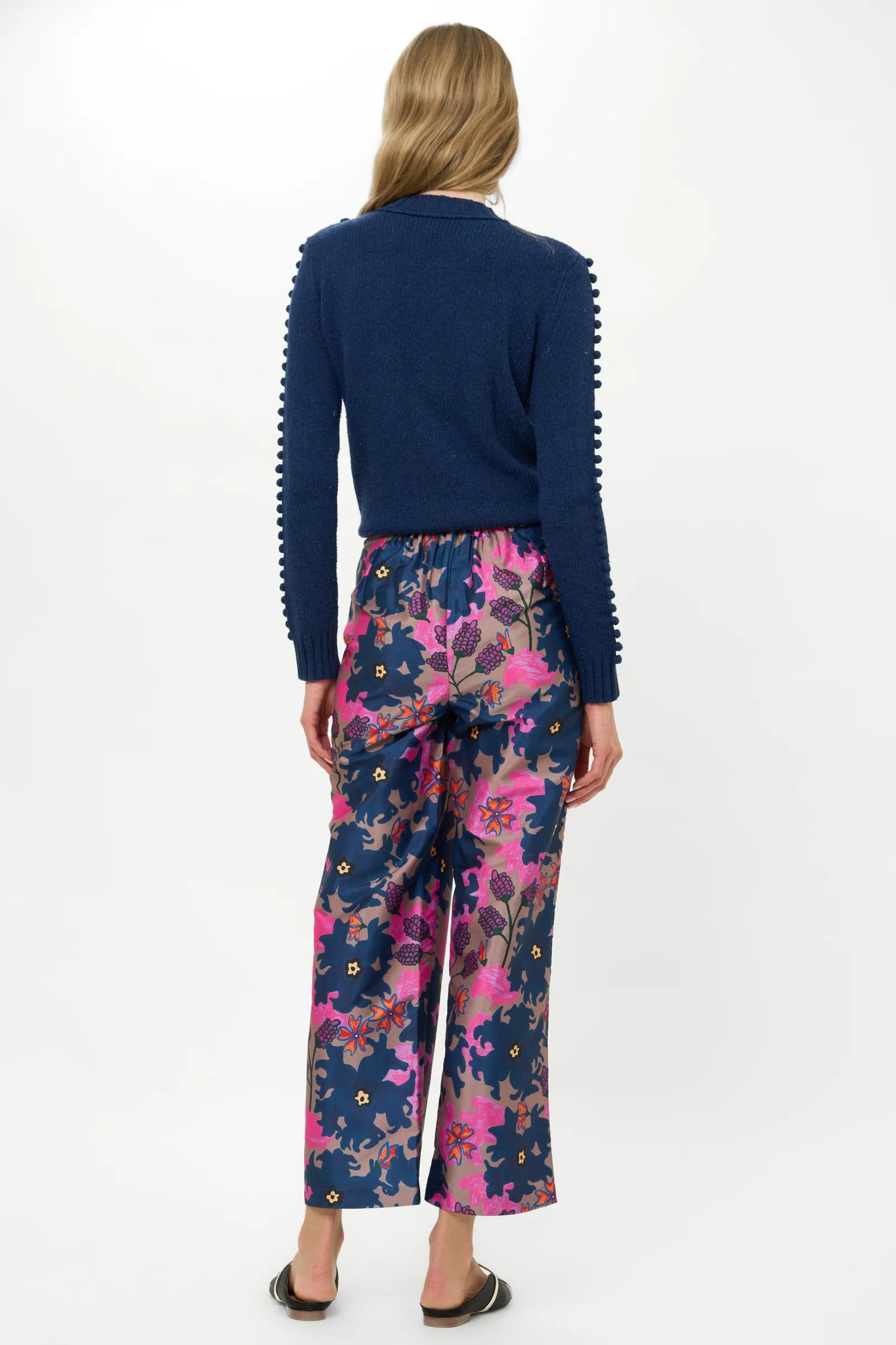 Oliphant Valentina Pant - Suzani Navy