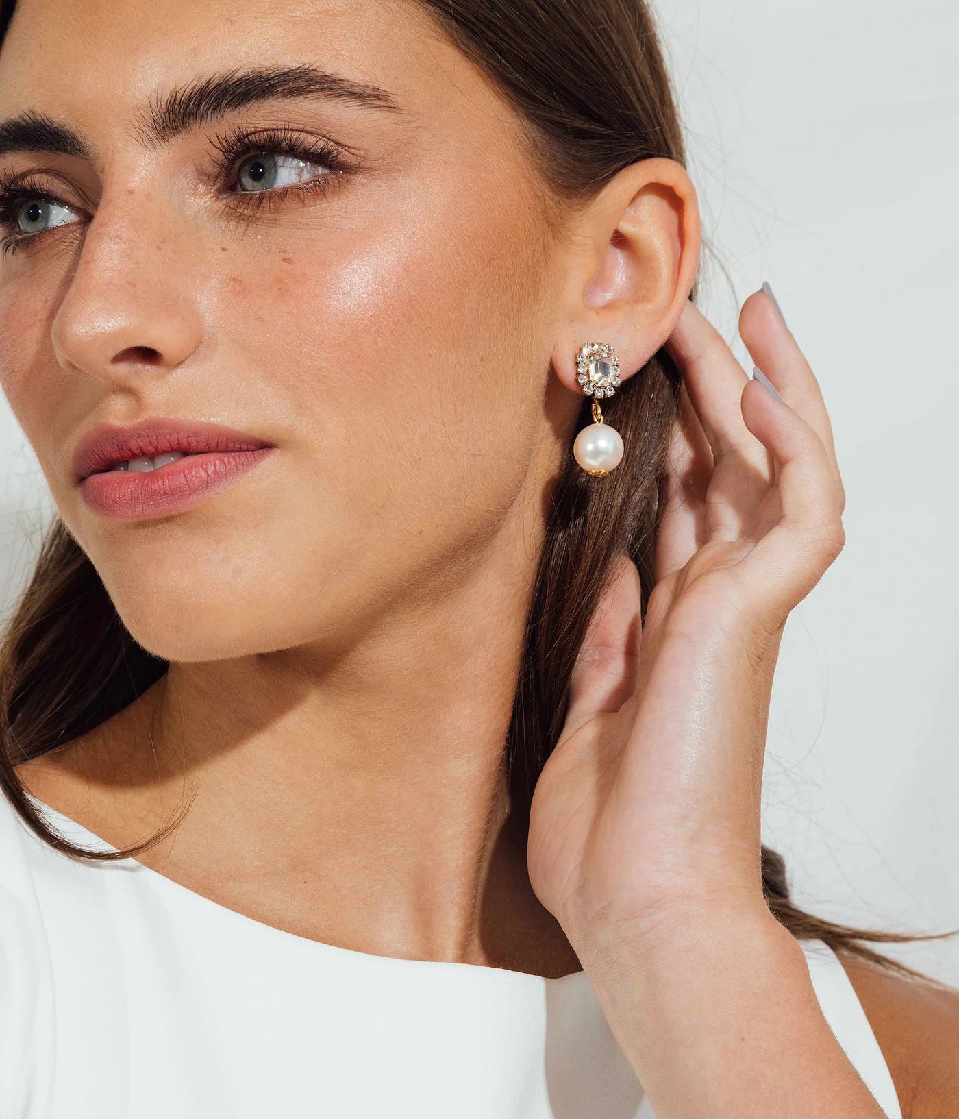 Loren Hope Tatiana Pearl Earrings