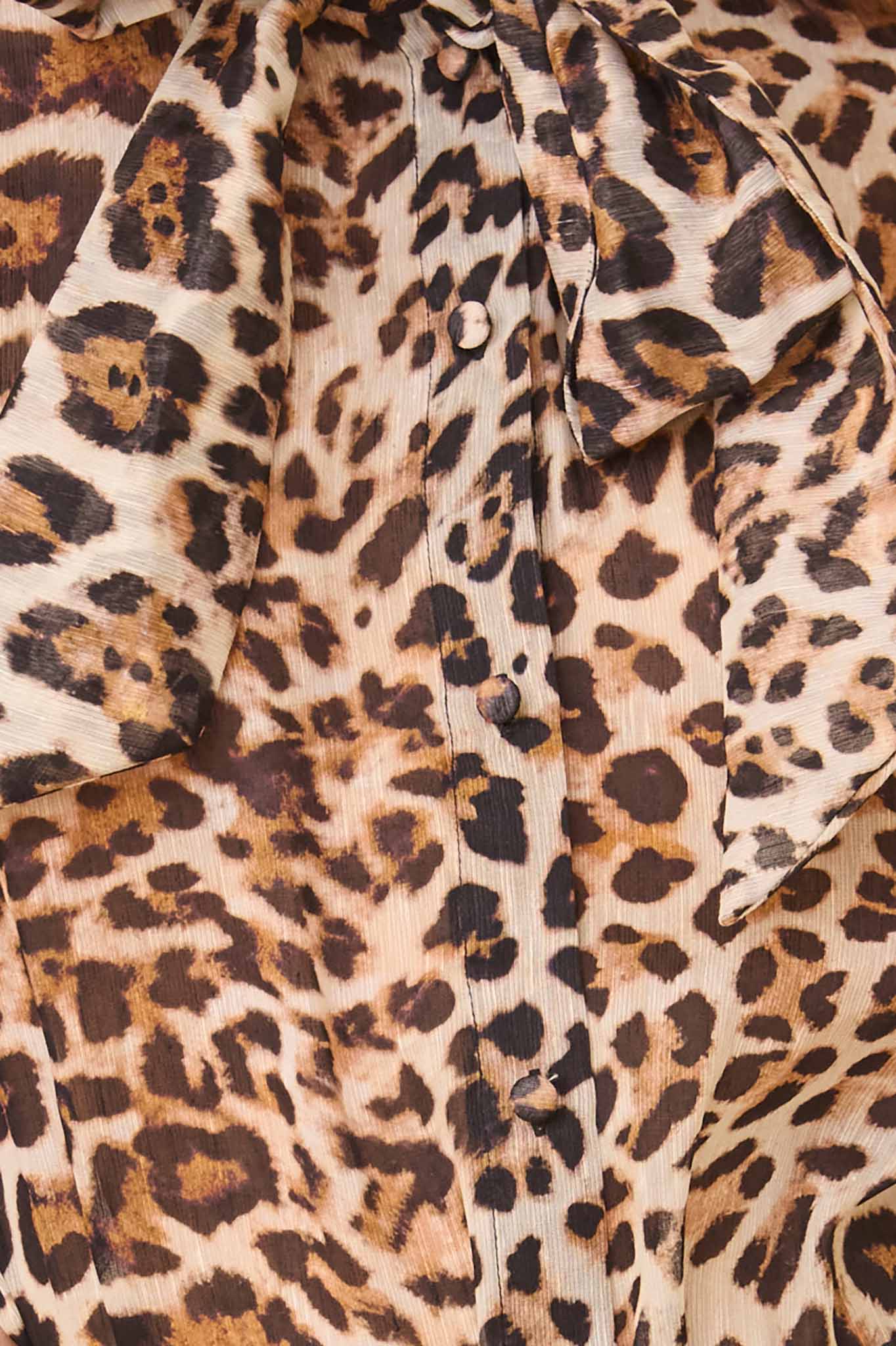 Hunter Bell Tess Blouse - Leopard