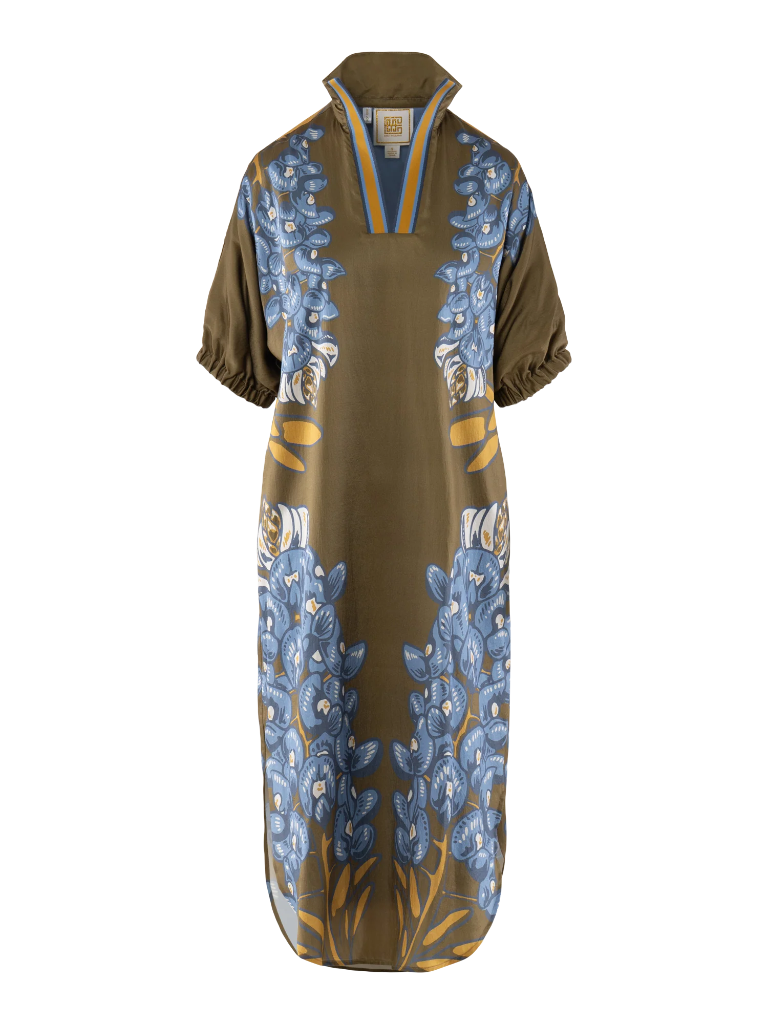 Emily McCarthy Poppy Caftan - Bluebonnet