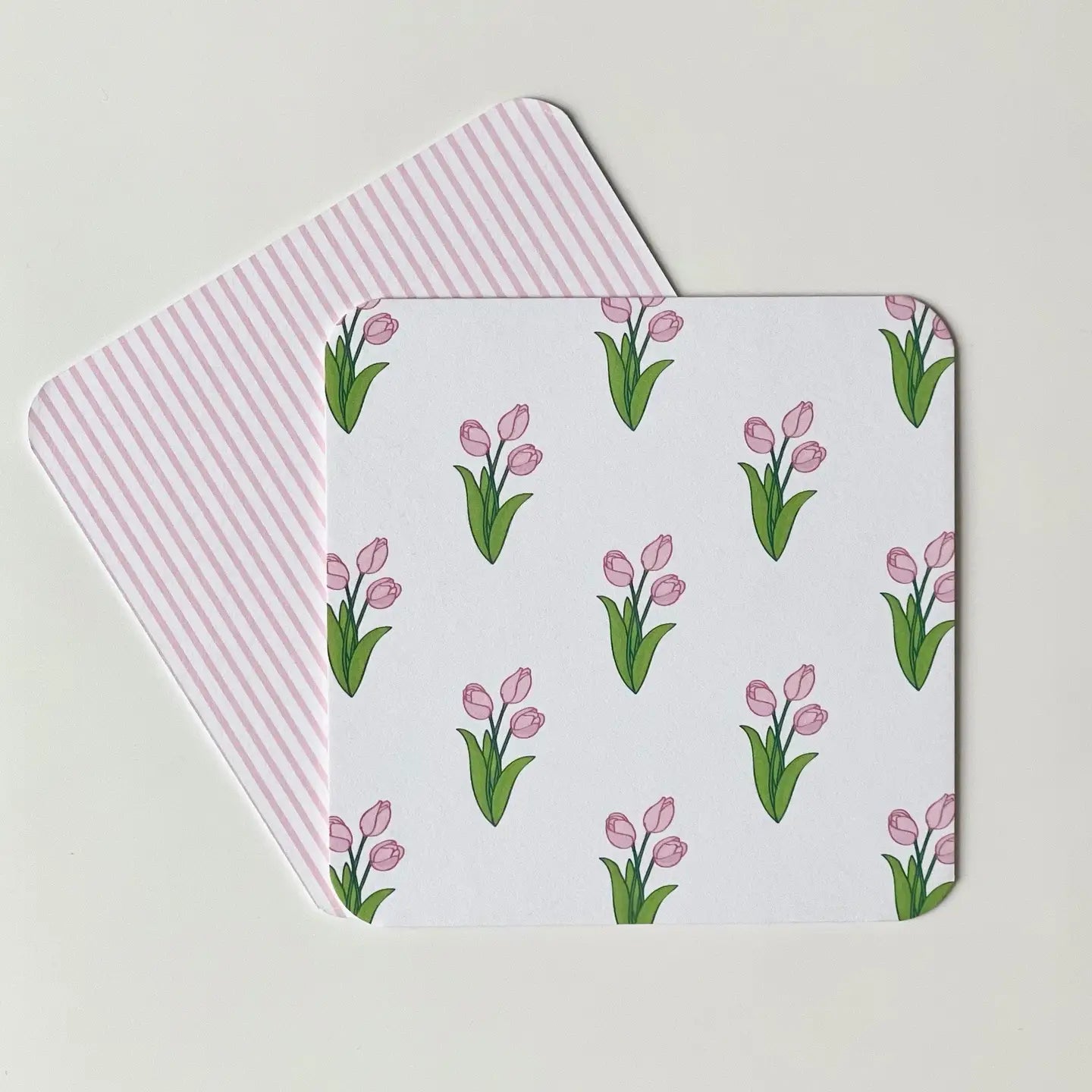 Georgetown Paperie Tulips Paper Coasters