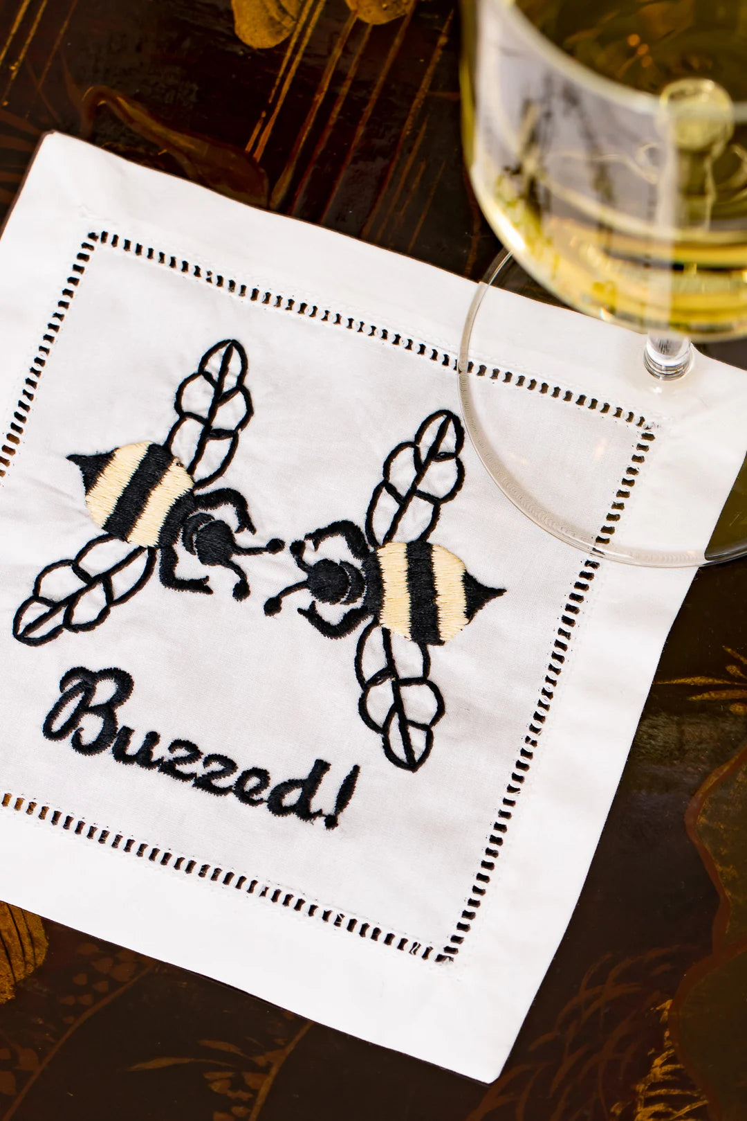 August Morgan Buzzed Cocktail Napkin