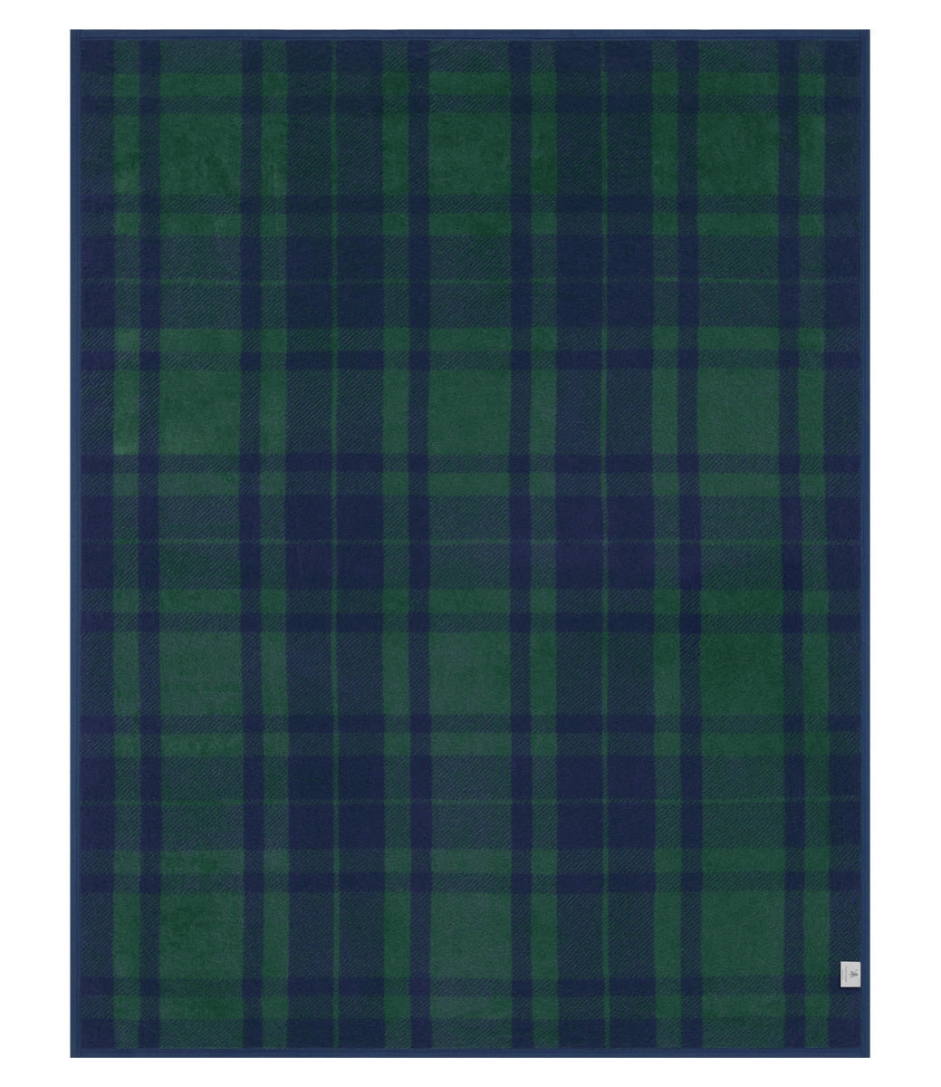 ChappyWrap Cabin Plaid Evergreen Blanket - Original Size